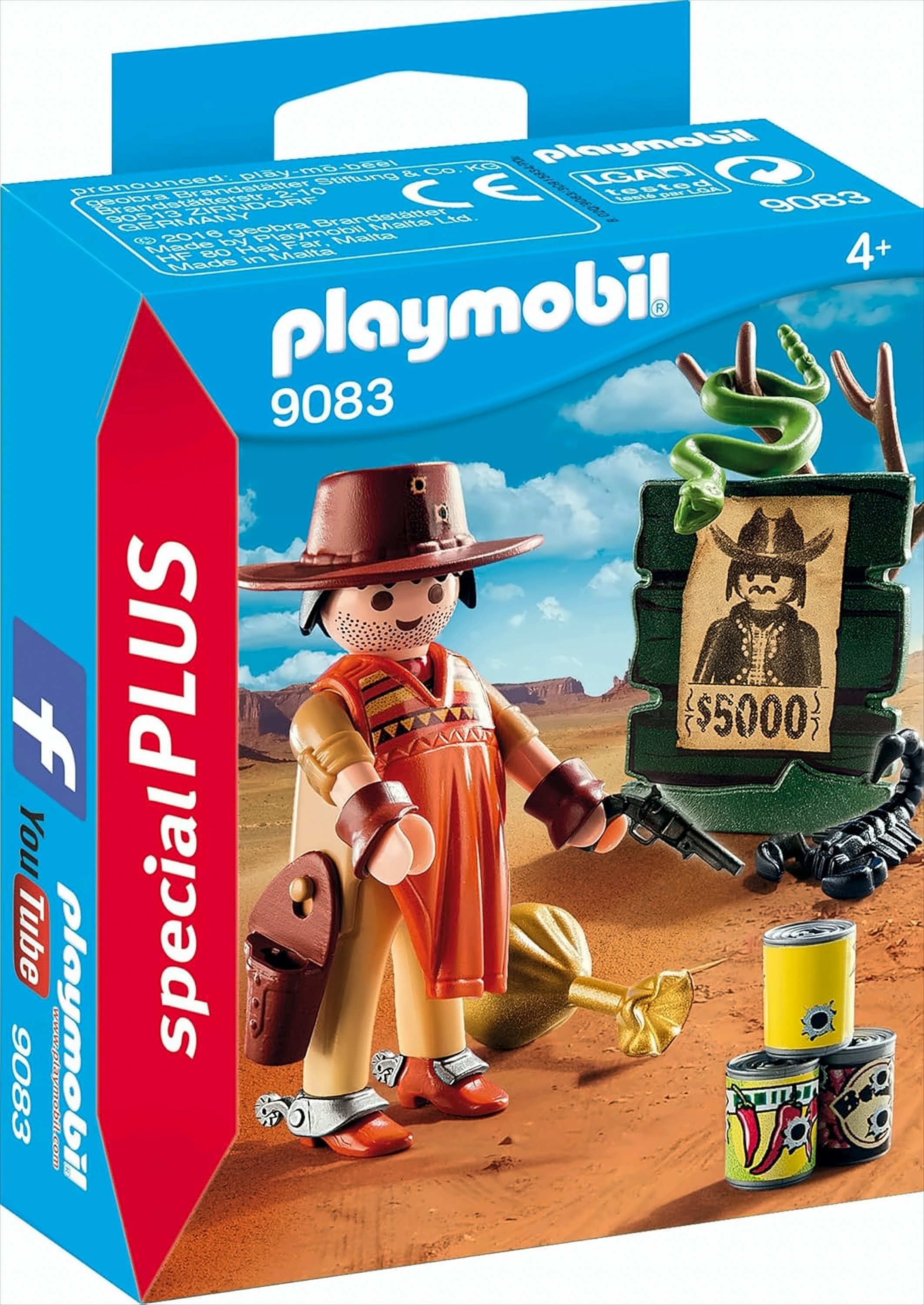 PLAYMOBIL 9083 Western-Revolverheld