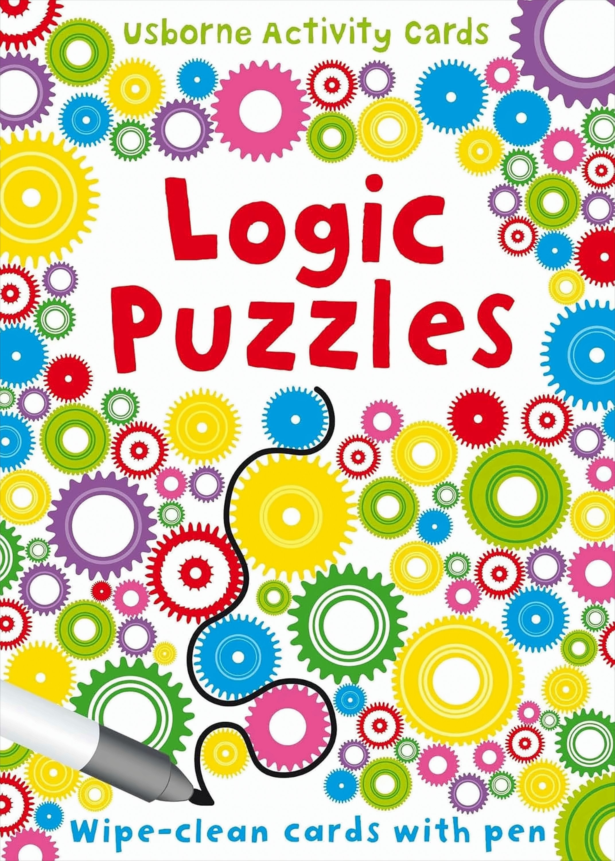 Logic Puzzle Cards + Pen