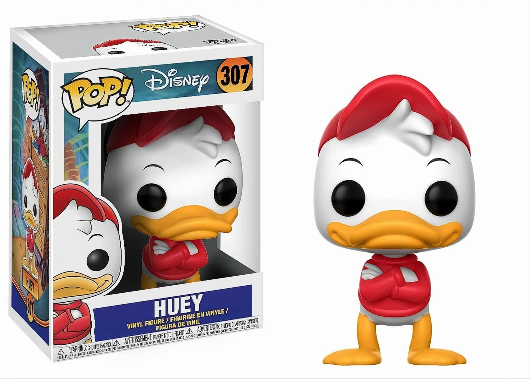 Funko Pop - Disney - Duck Tales - Huey (Tick) 307