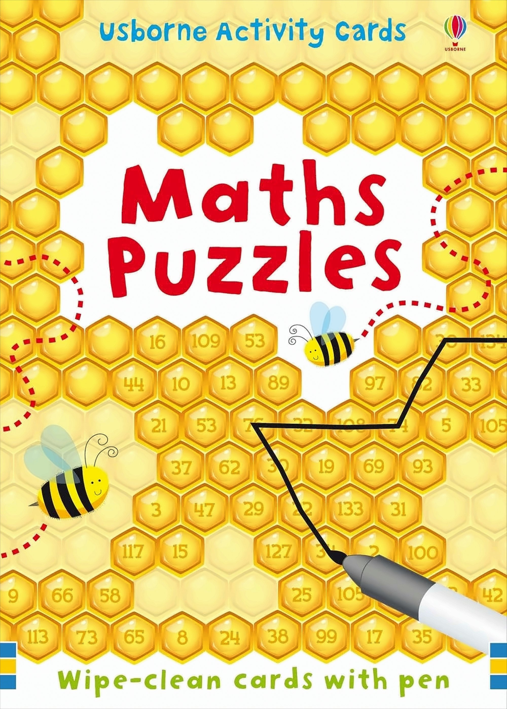 Maths Puzzles (Puzzle Cards) (Puzzle Cards + Pen)