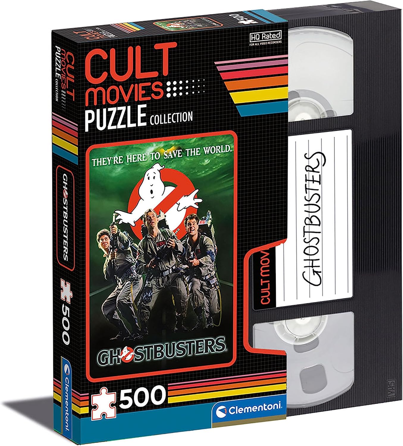 Clementoni - Kultfilme - Ghostbusters, 500 Teile