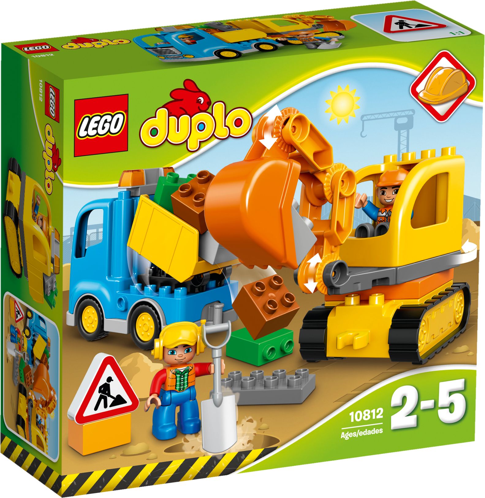 Lego Duplo - Bagger und Lastwagen