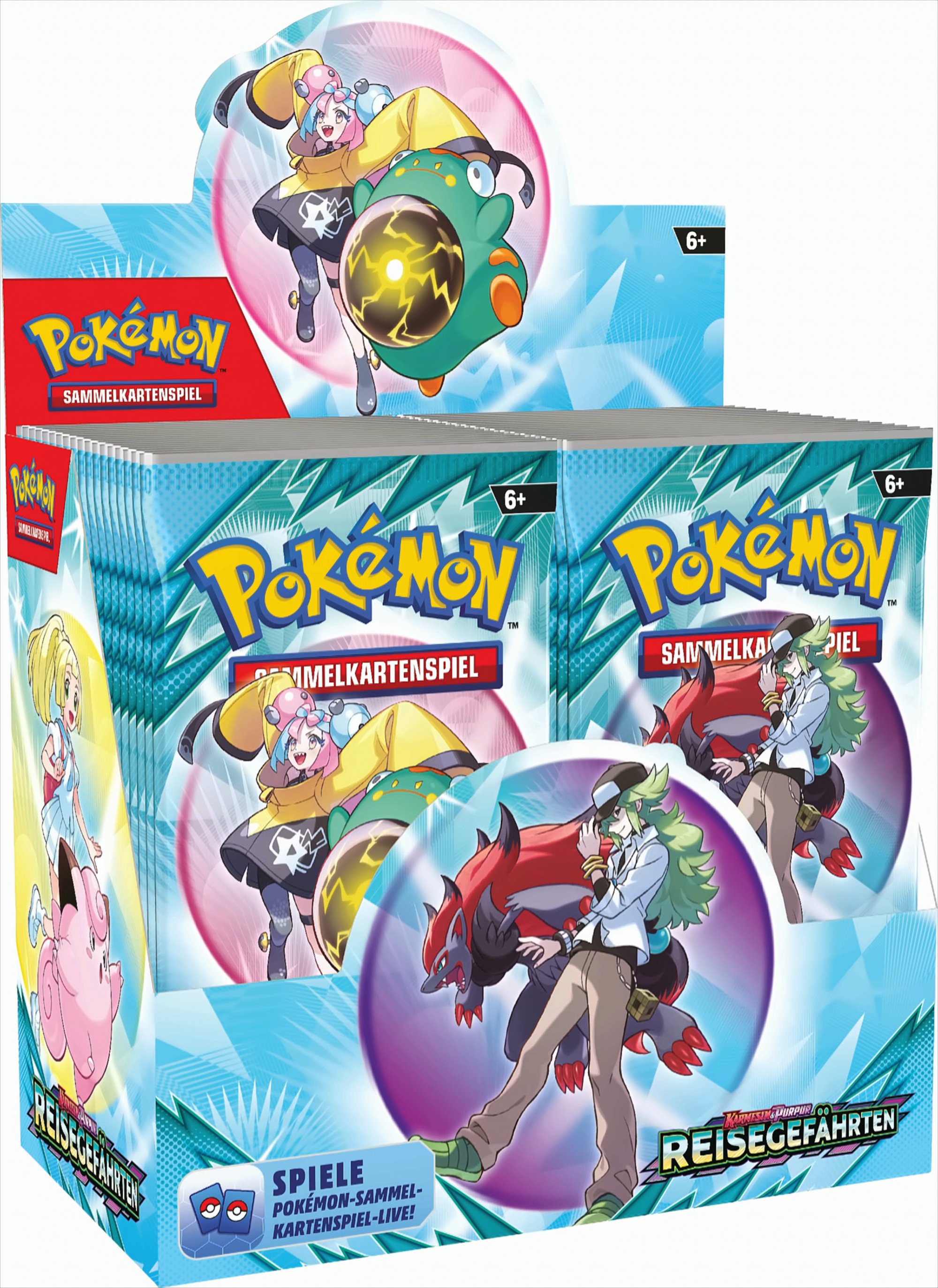 Pokémon Karmesin & Purpur - Reisegefährten 36er Booster-Display