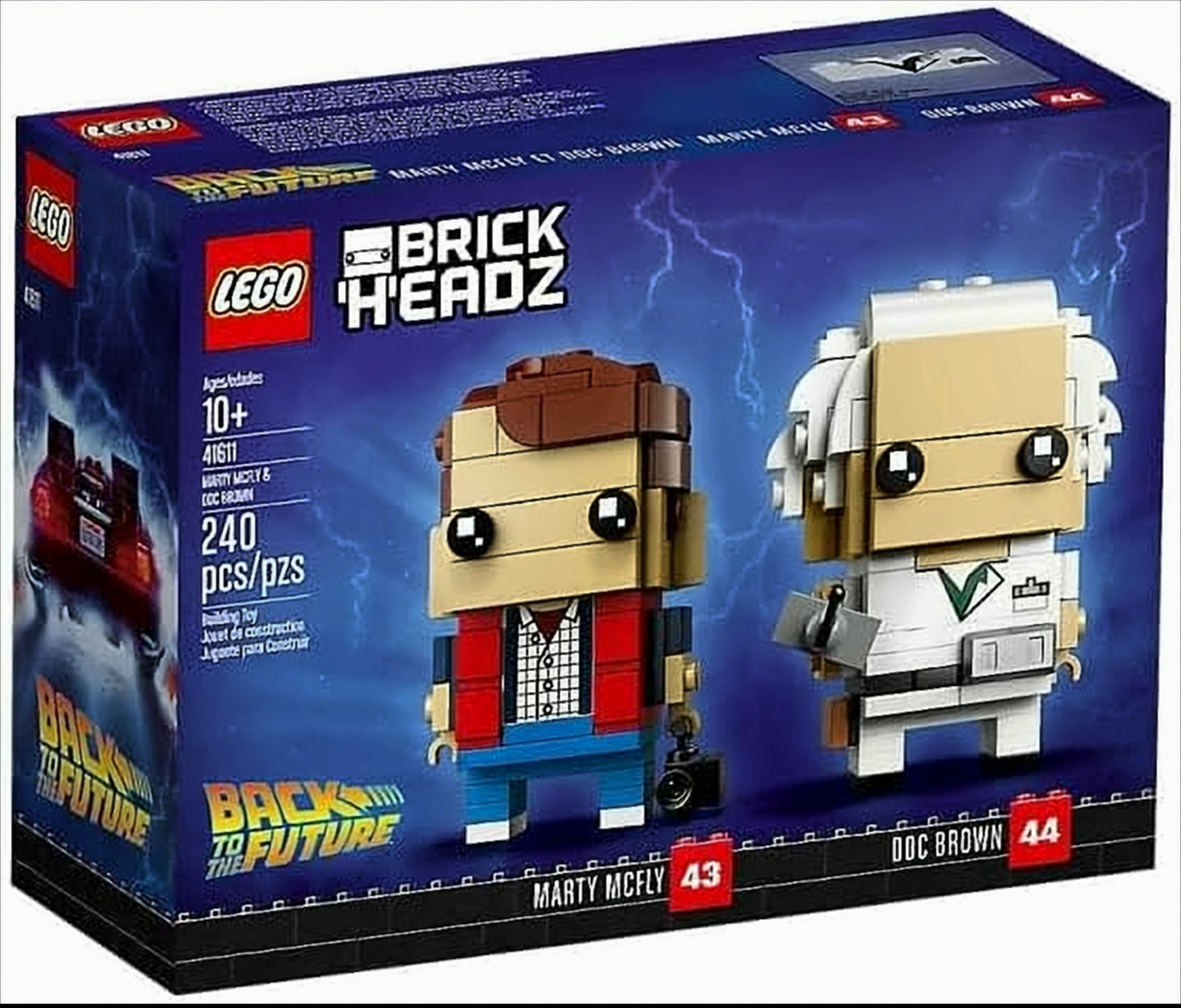 LEGO Brickheadz 41611 Marty Mcfly und Doc Brown