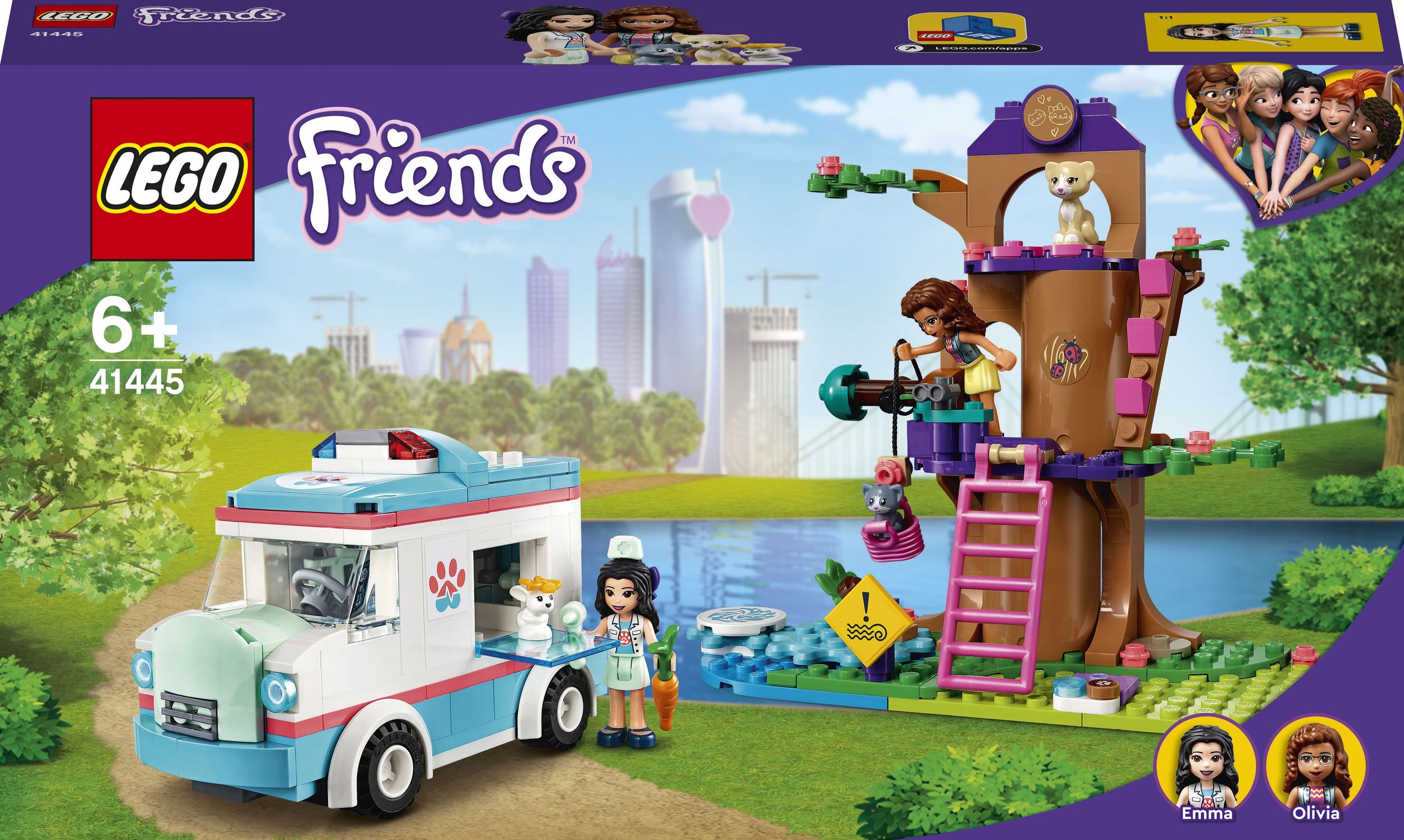 LEGO Friends 41445 - Tierrettungswagen