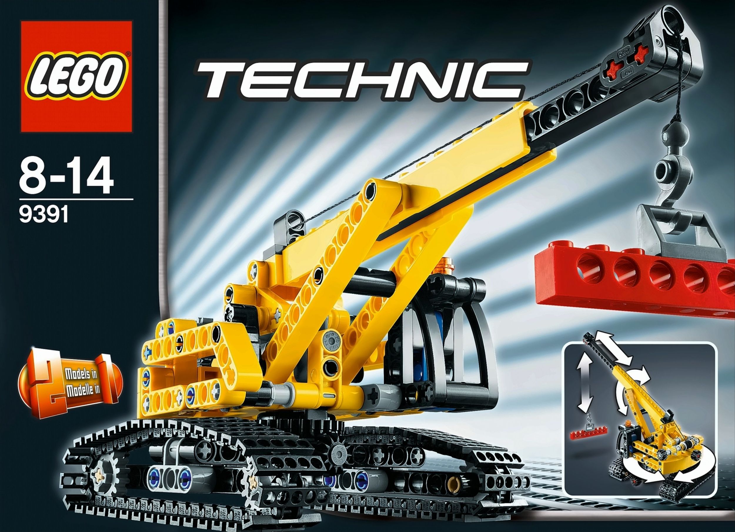 LEGO Technic - 9391 Raupenkran