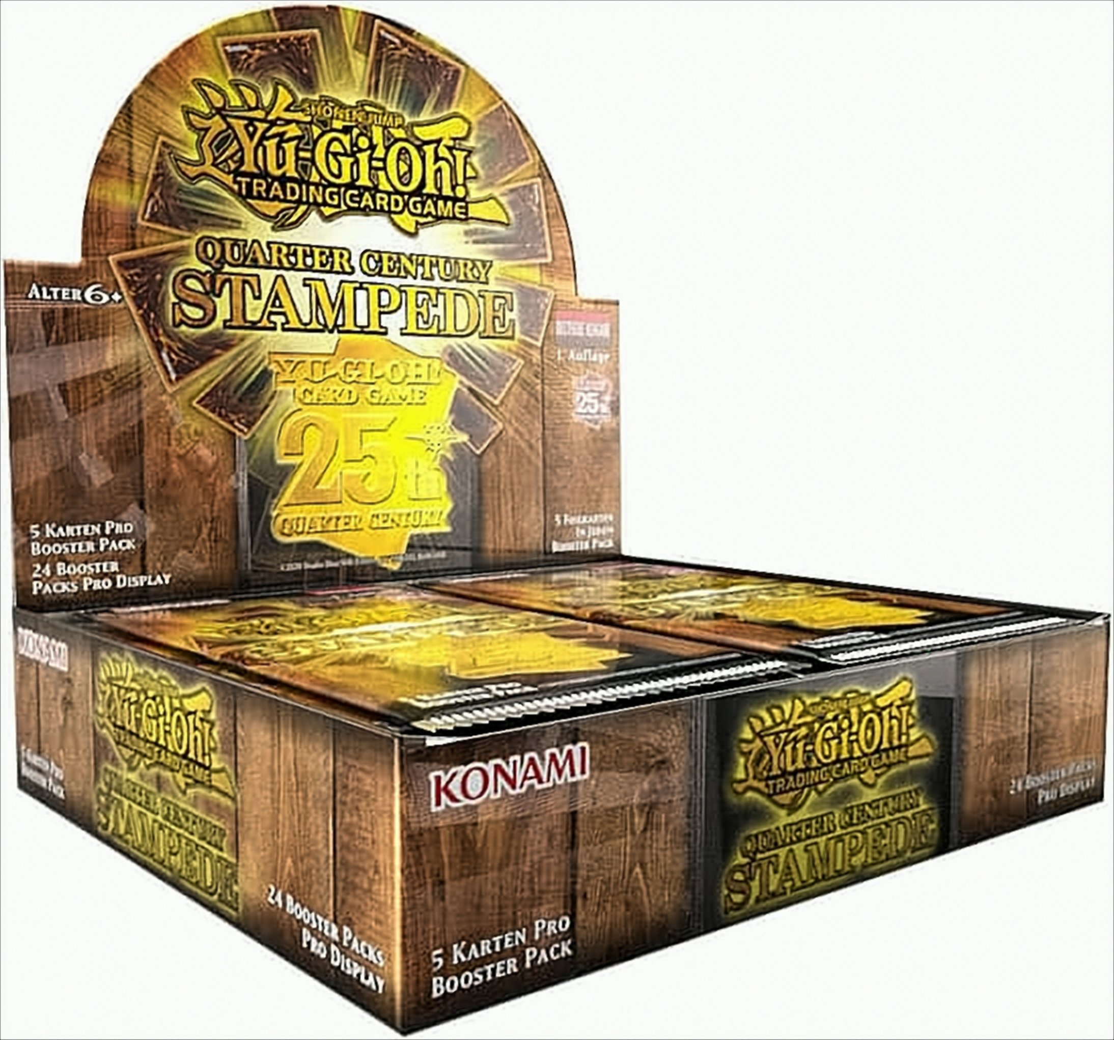Yu-Gi-Oh ! Quarter Century Stampede Booster-Display DE