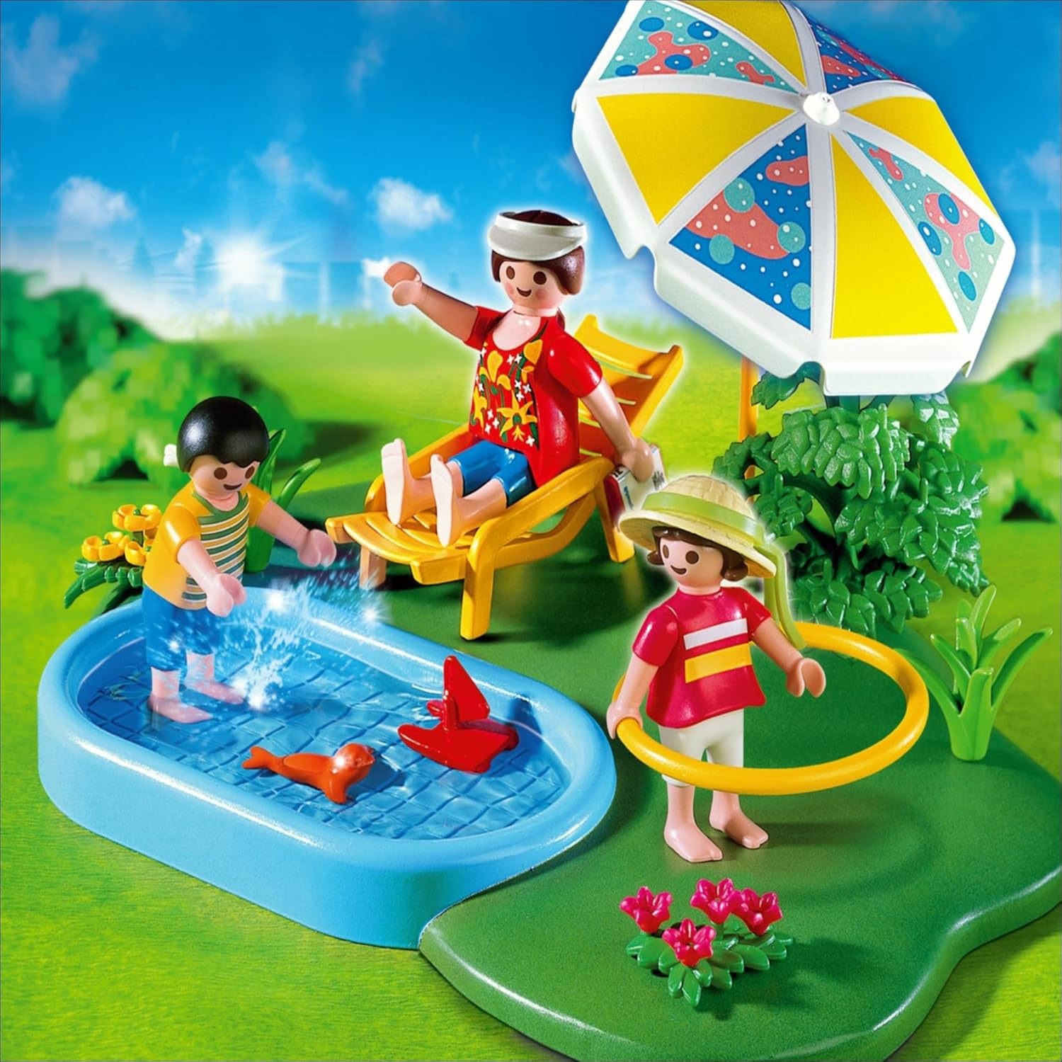 PLAYMOBIL 4140 - KompaktSet Planschbecken