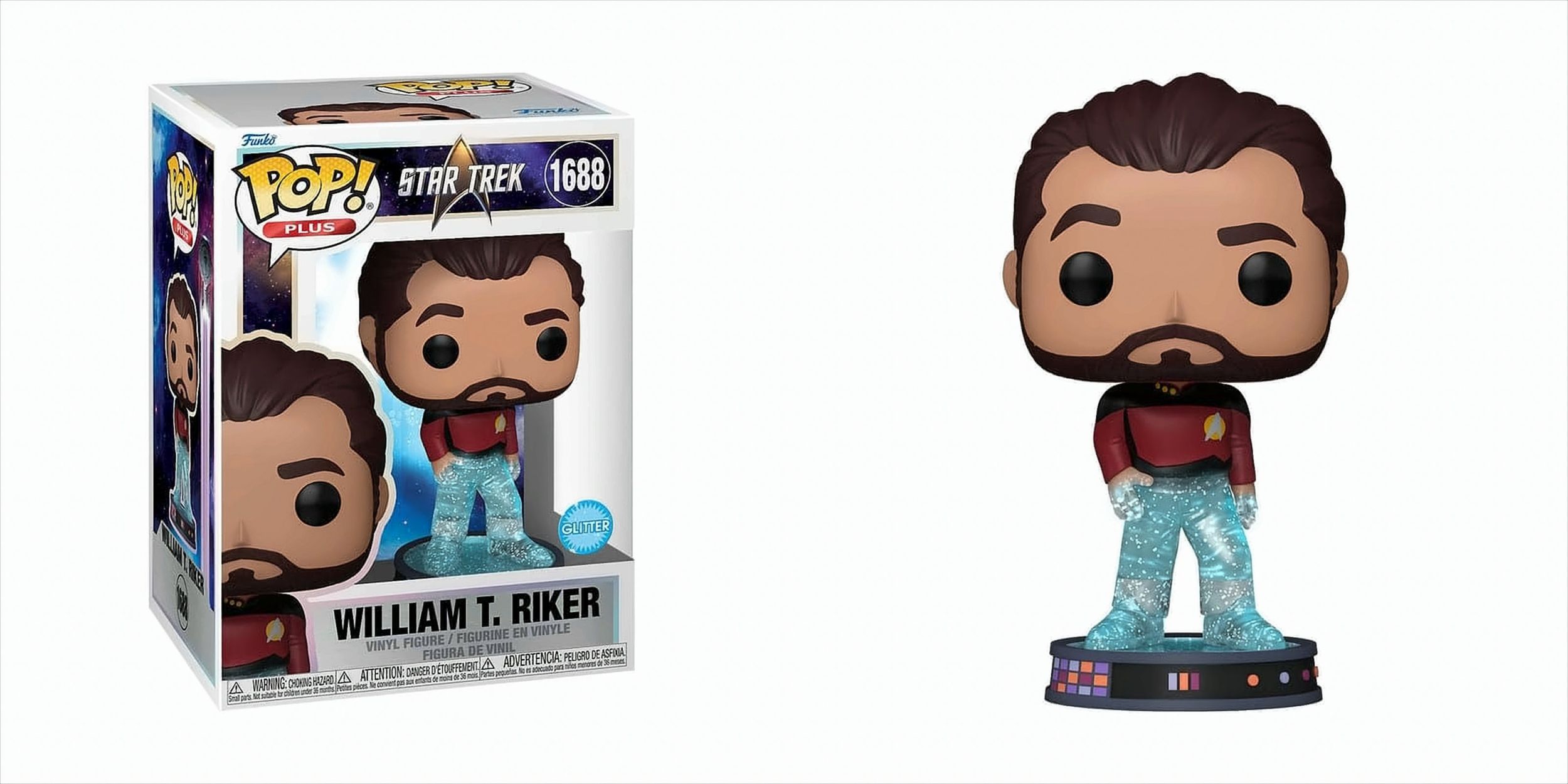 POP - Star Trek - William T. Riker (Glitter)