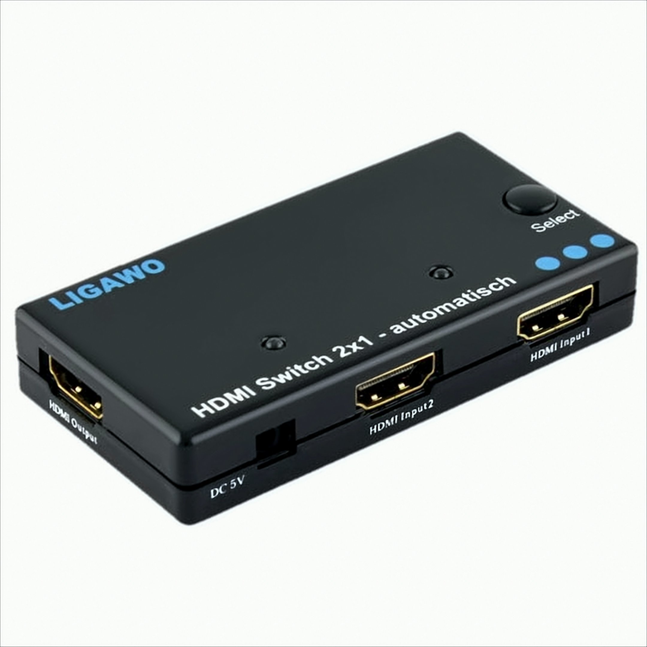 Ligawo 6518402 HDMI Switch 2x1 3D 1080p automatisch