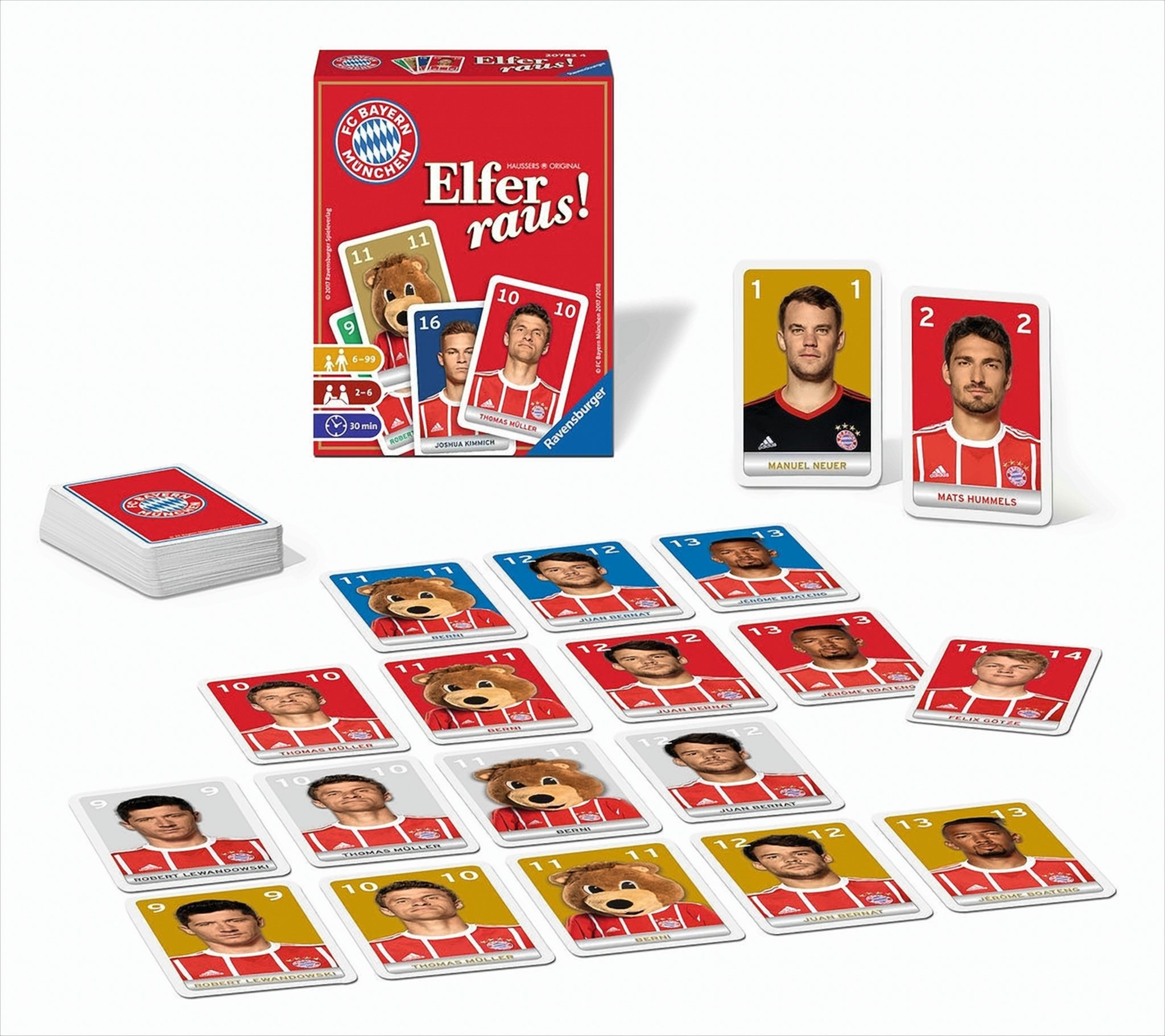 FC Bayern München Elfer raus! Familienspiel