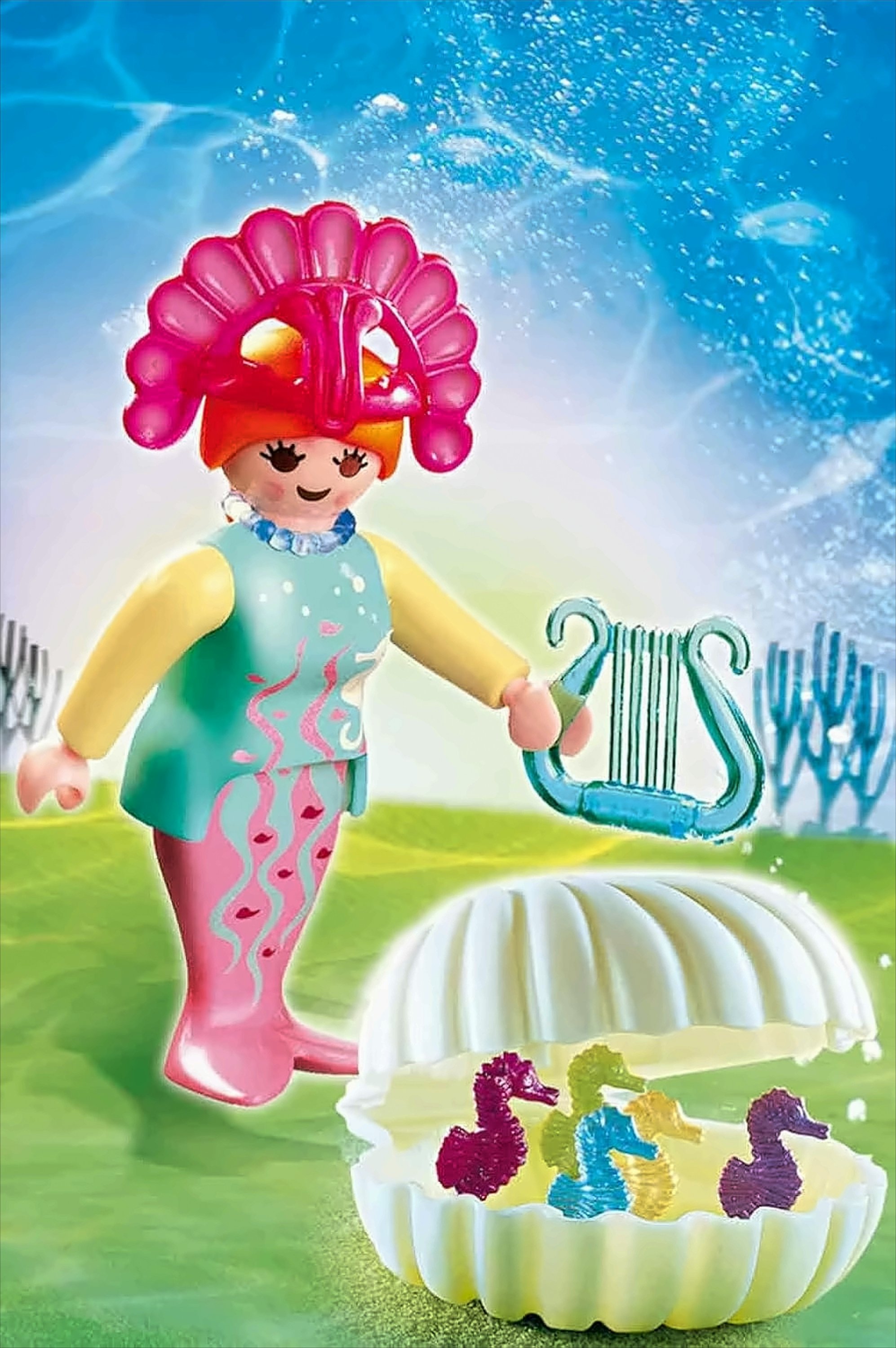 PLAYMOBIL 4813 Meeresfee mit Baby Seepferdchen