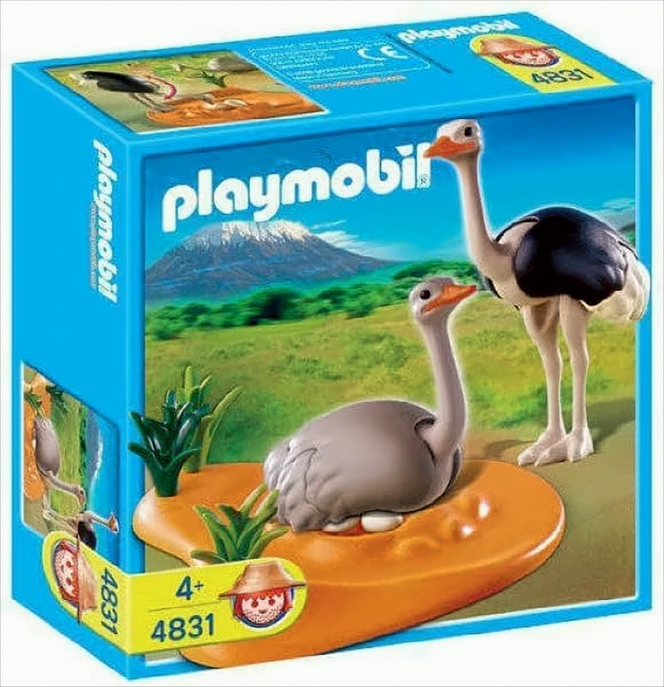PLAYMOBIL 4831 - Straußenpaar mit Nest