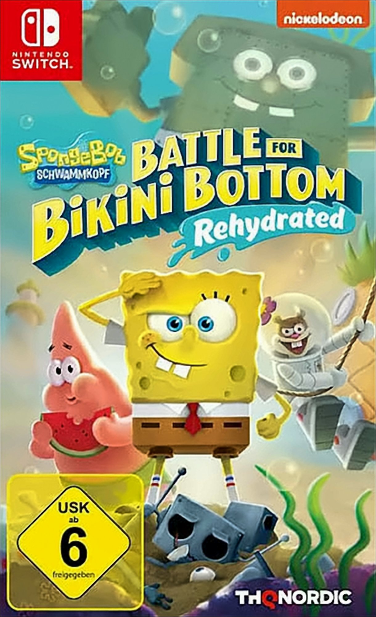 SpongeBob BFBB Rehydrated Switch CiaB Battle for Bikini Bottom - Code in a Box