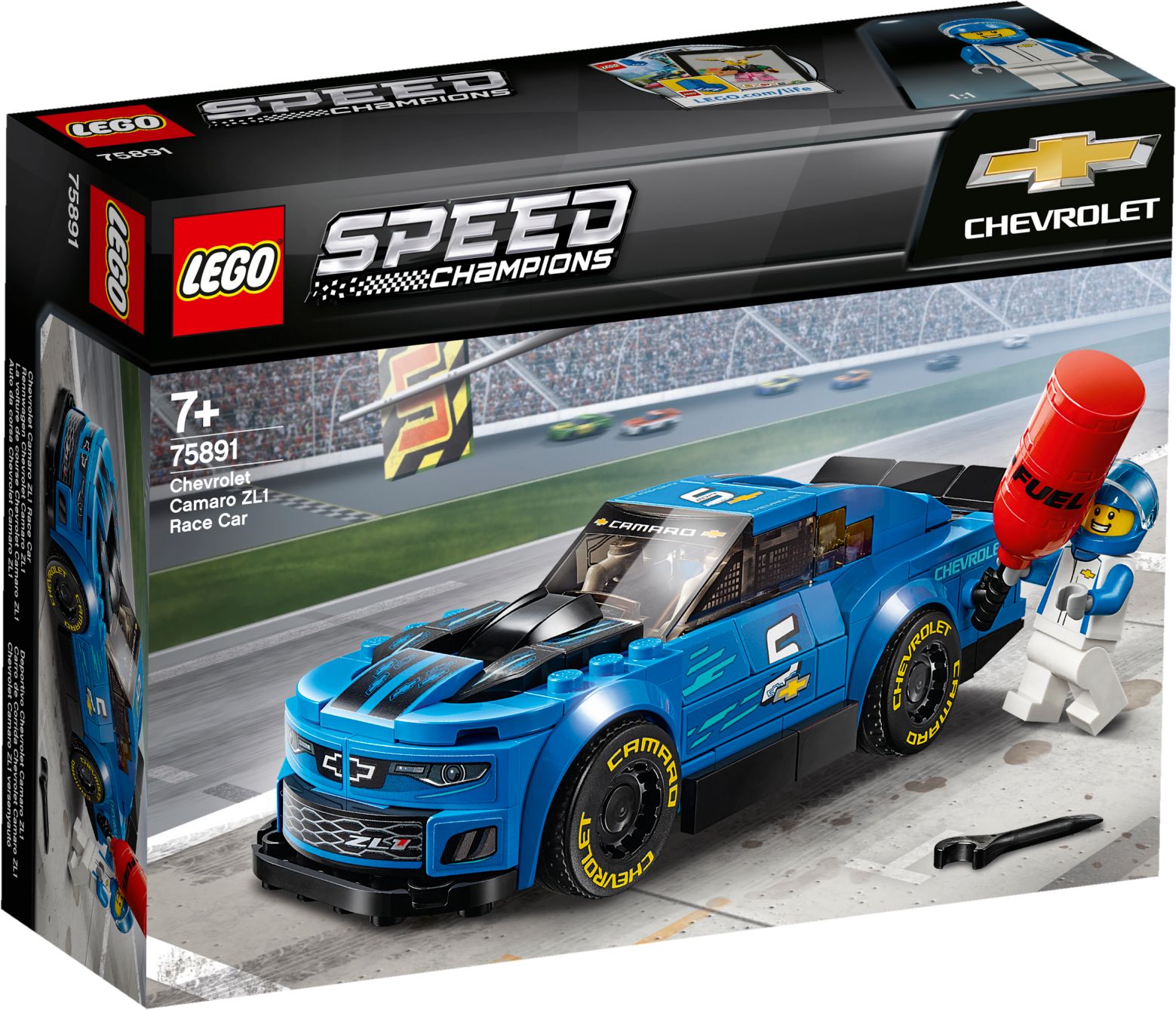 LEGO - Speed Champions - 75891 Rennwagen Chevrolet Camaro ZL1
