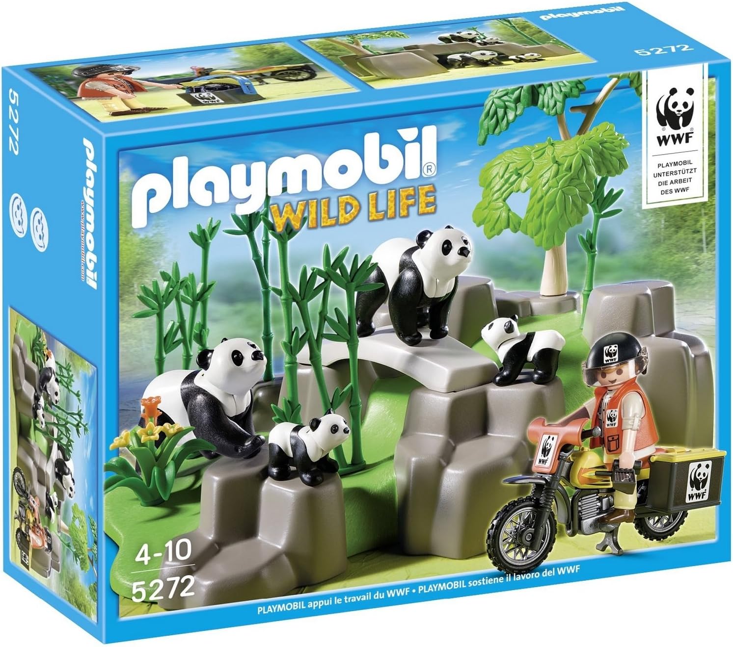 Playmobil 5272 - WWF-Pandaforscher im Bambuswald