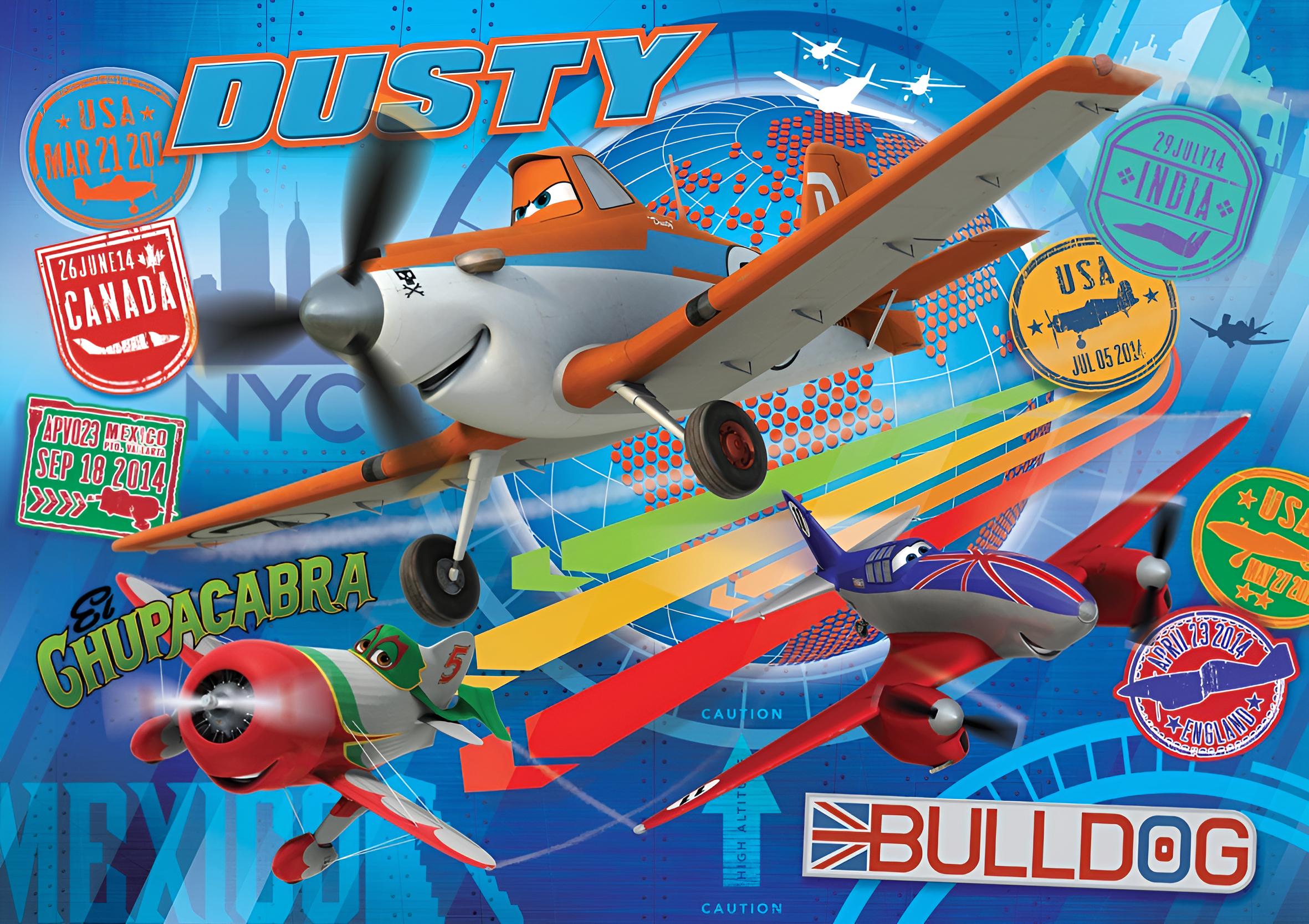 Magic 3D Puzzle, 104 Teile - Vision Planes