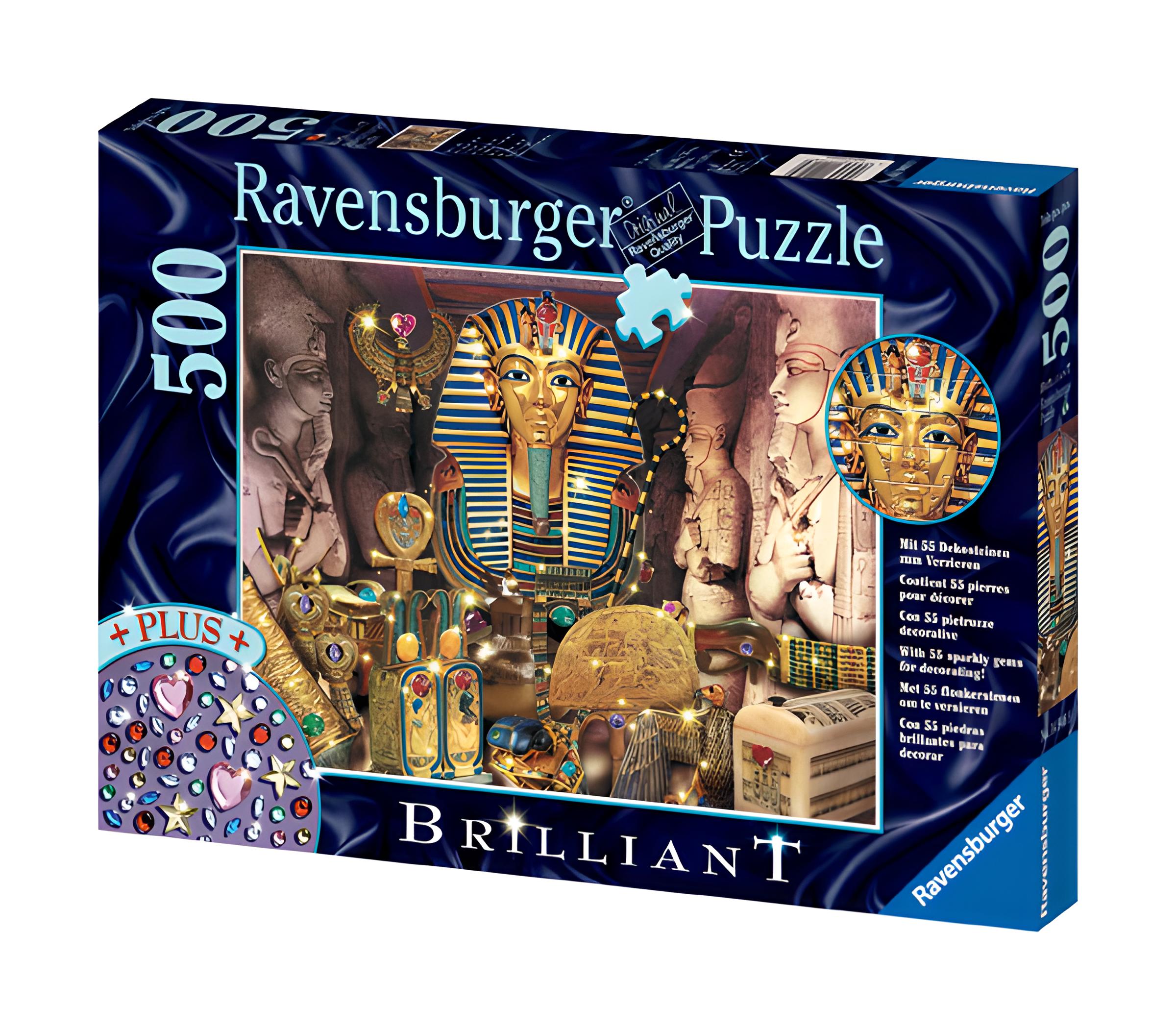 Der Schatz des Tutenchamun - 500 Teile Brilliant Puzzle