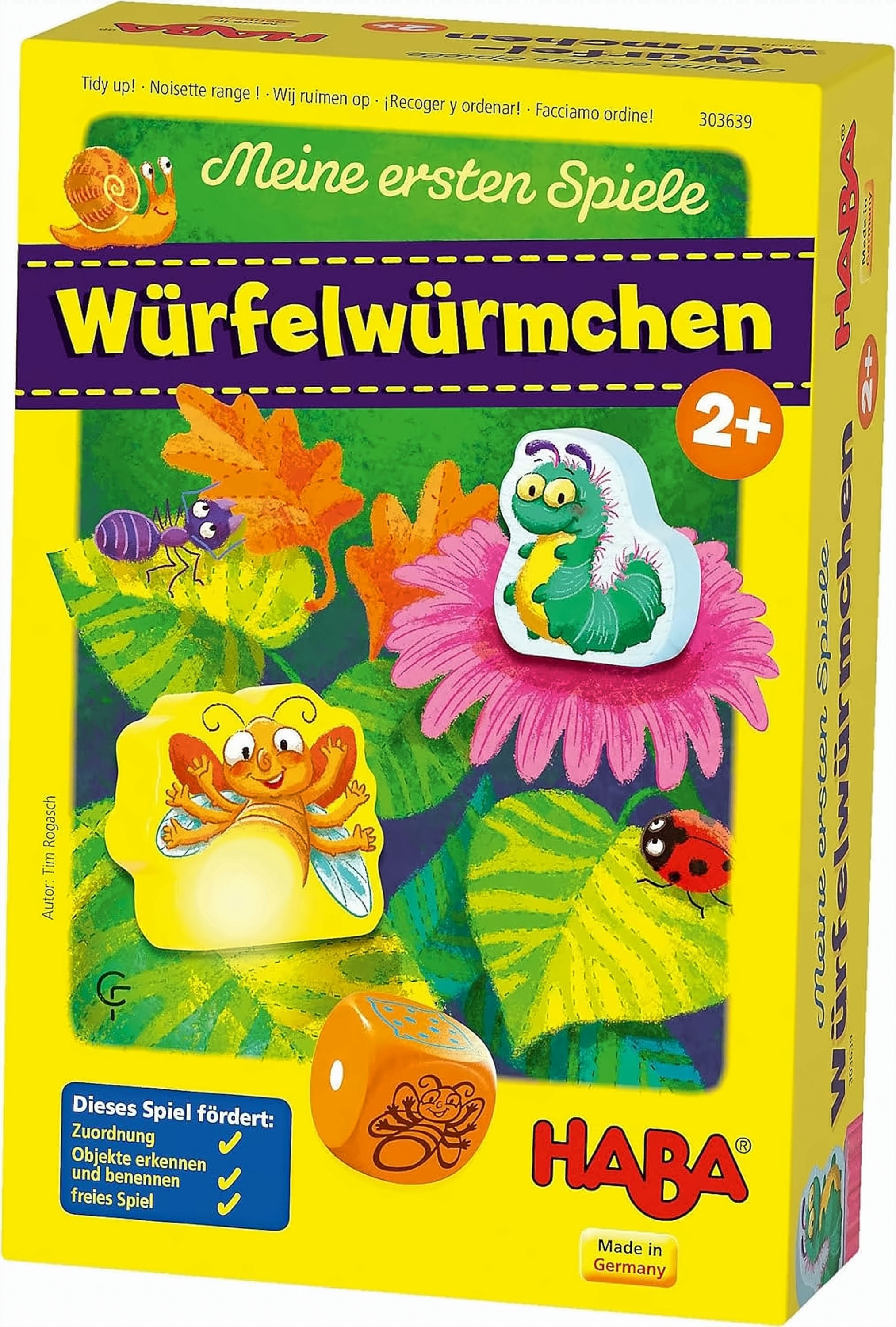 Meine ersten Spiele - Würfelwürmchen