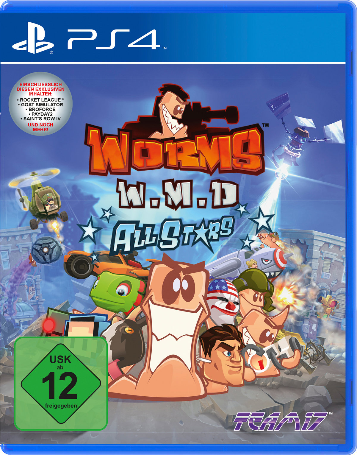 Worms W.M.D. All Stars - Weapons of Mass Destruction