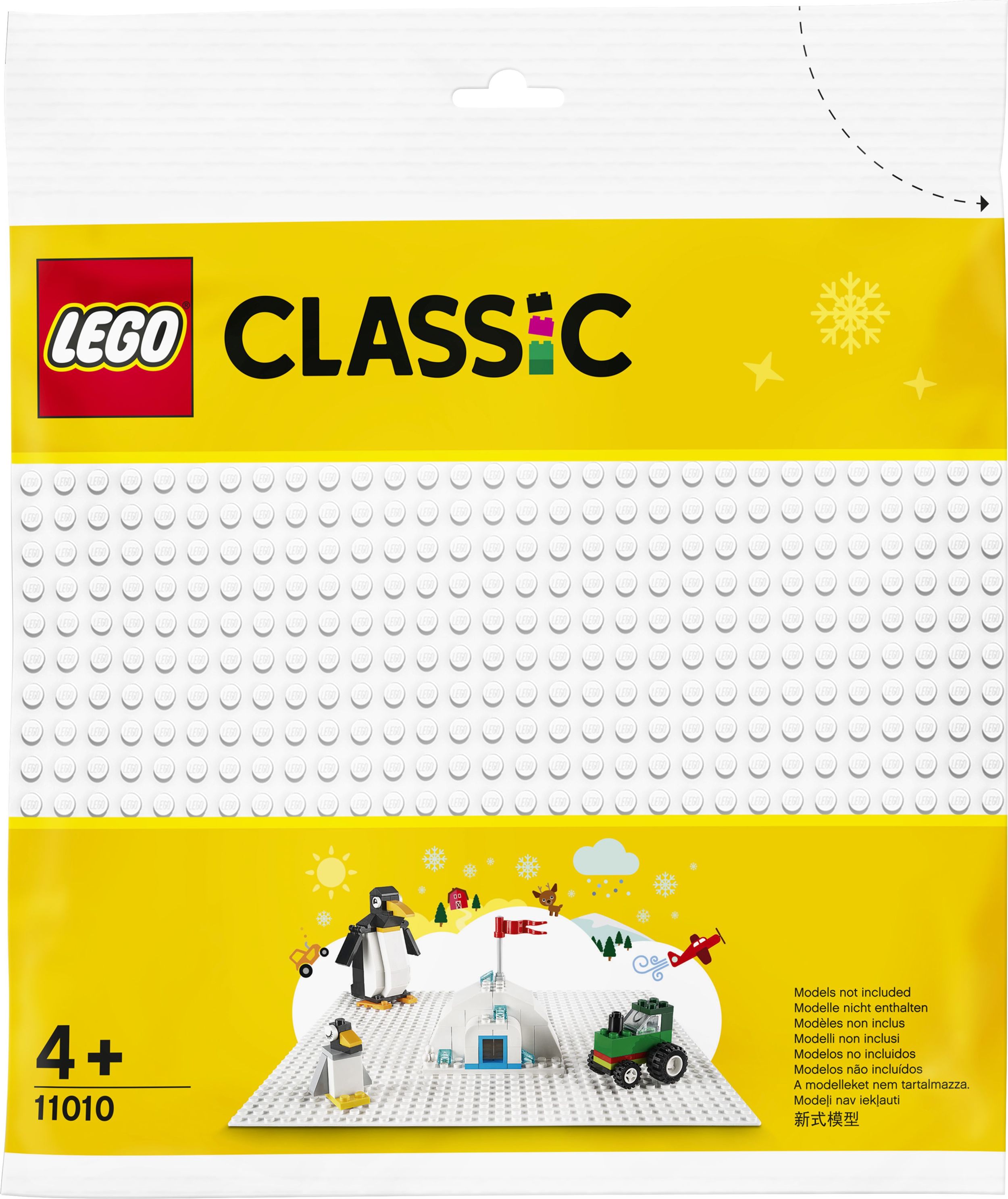 LEGO Classic - 11010 Weiße Bauplatte