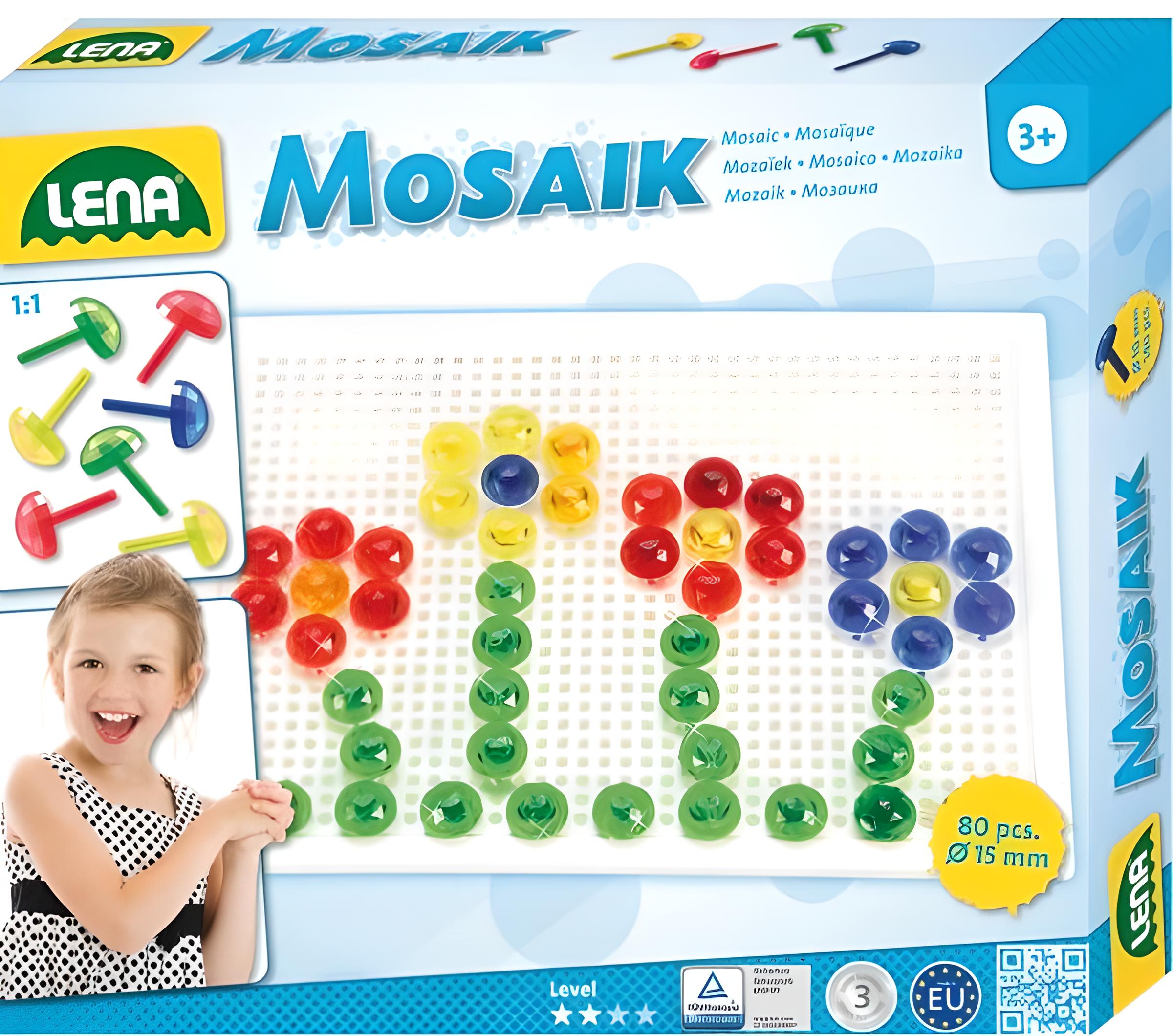 Pre School - Mosaik Set transparent 15 mm