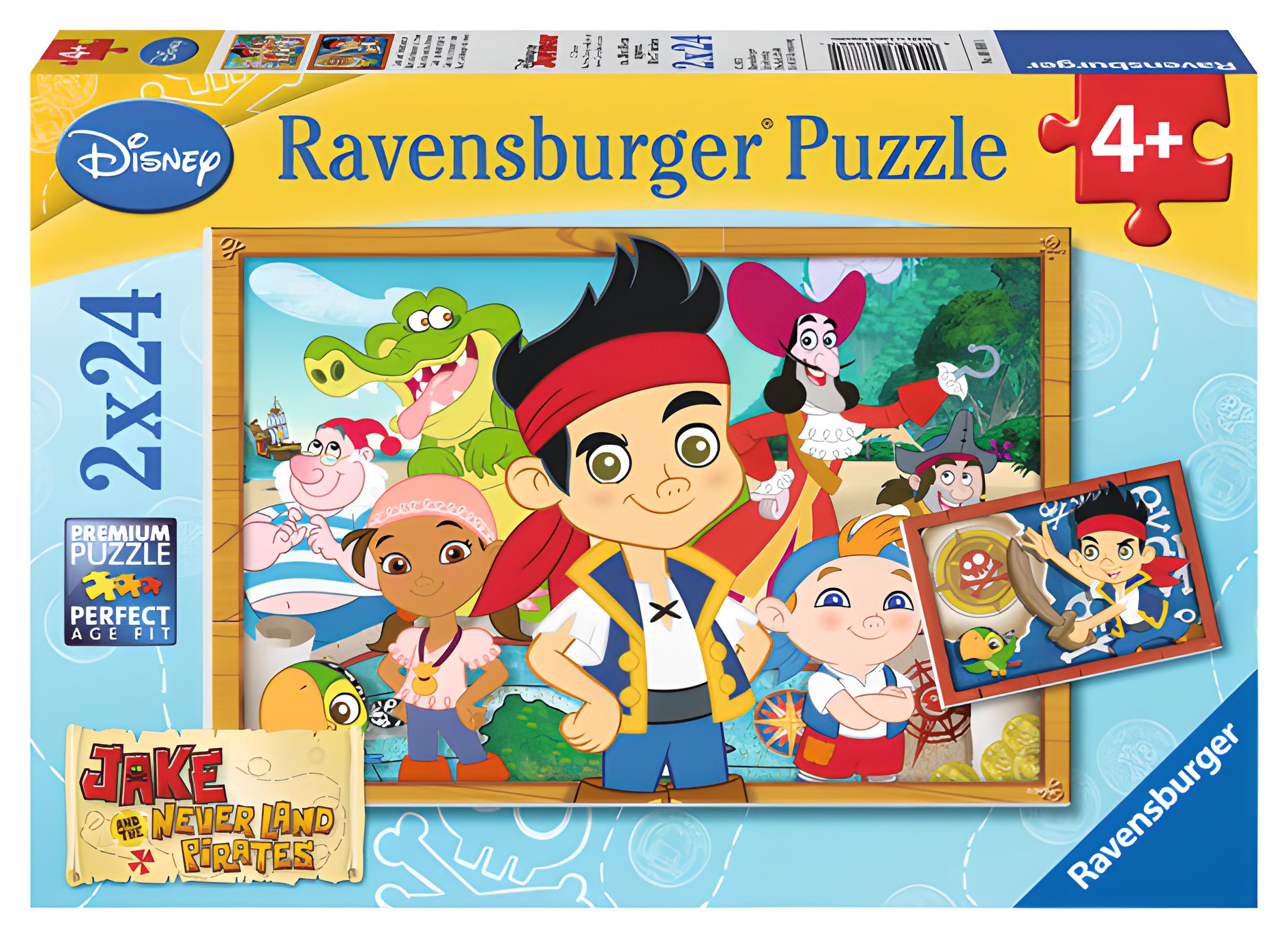 Jake auf Schatzsuche, 2x24 Teile