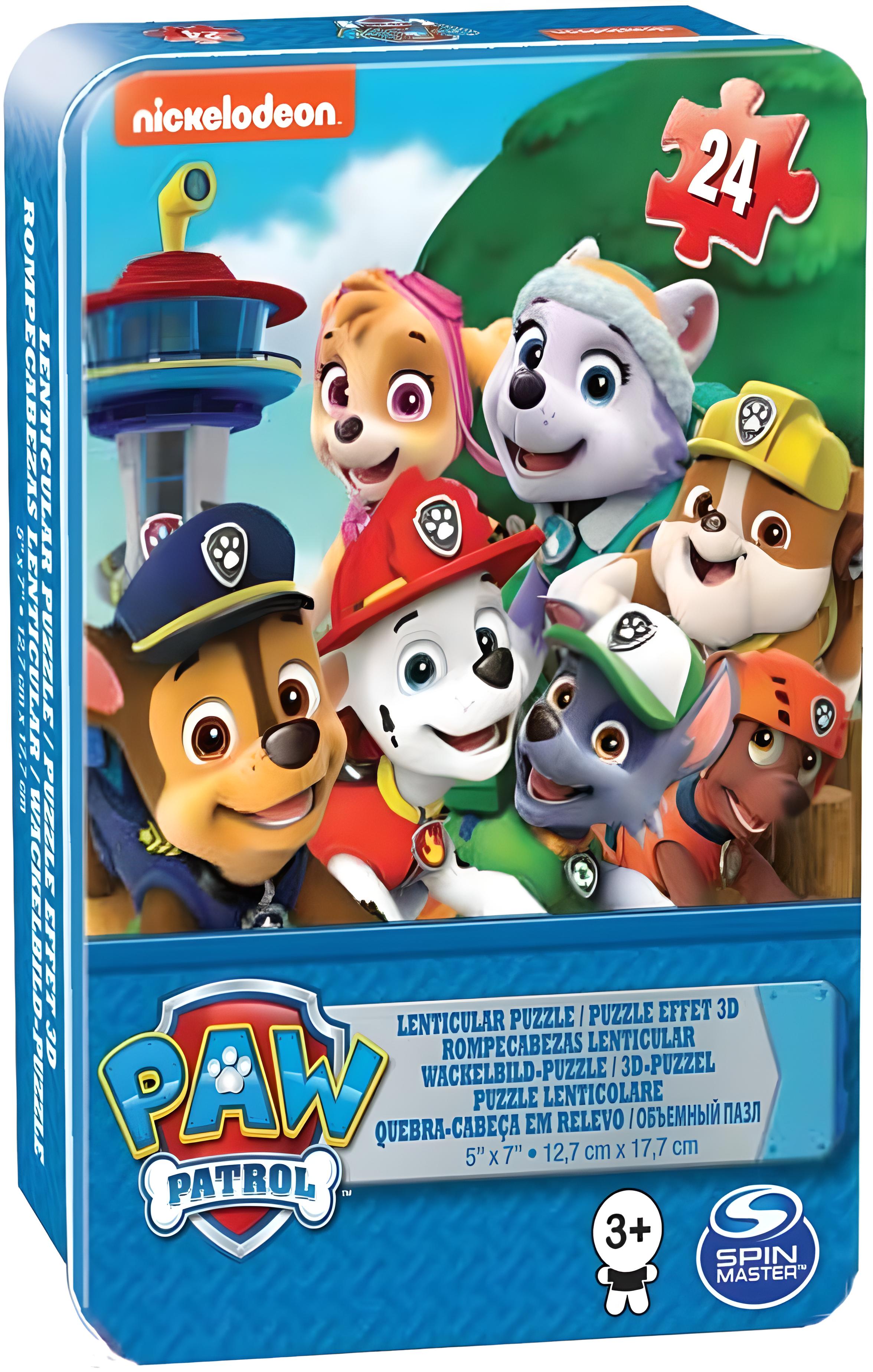 Paw Patrol 3D Puzzle Metalldose 24 Teile