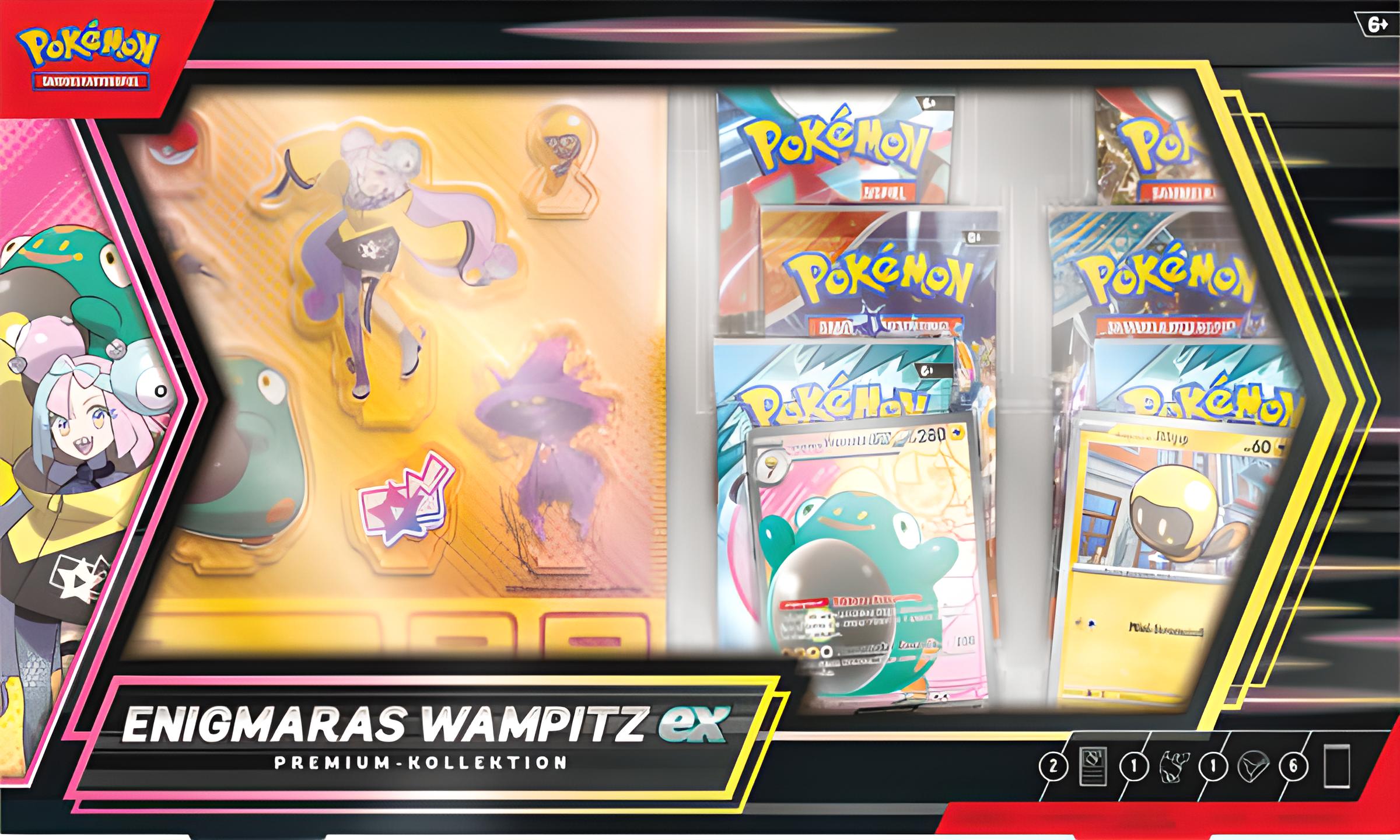 Pokémon Enigmaras Wampitz ex Premium-Kollektion