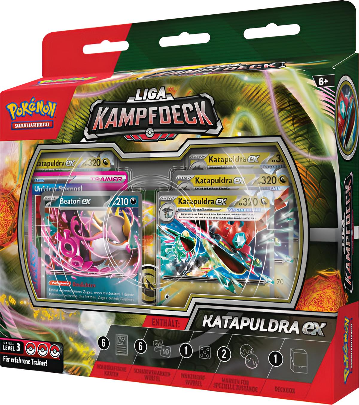 Pokémon Liga-Kampfdeck Katapuldra-ex