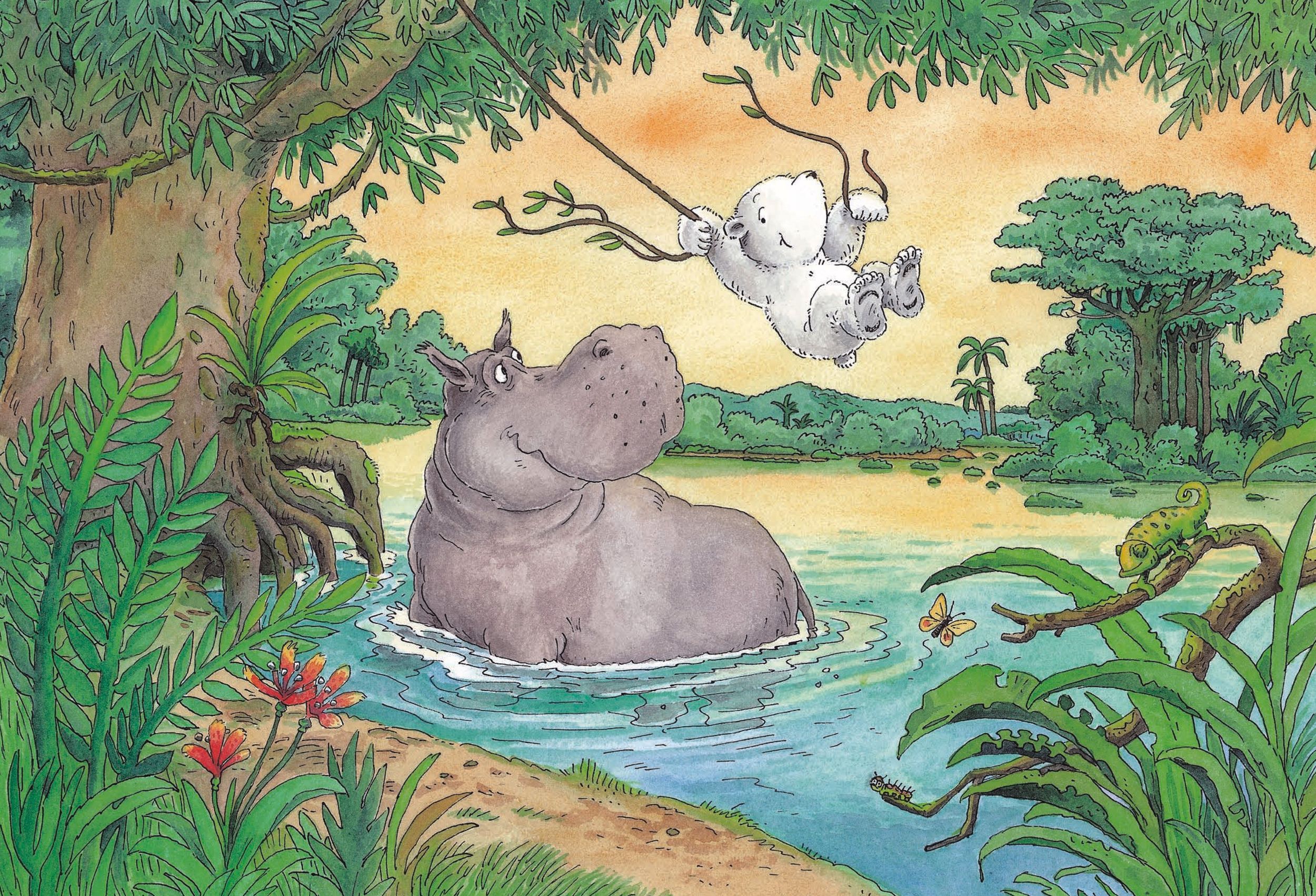 Der kleine Eisbär - Am Fluss, 100 Teile