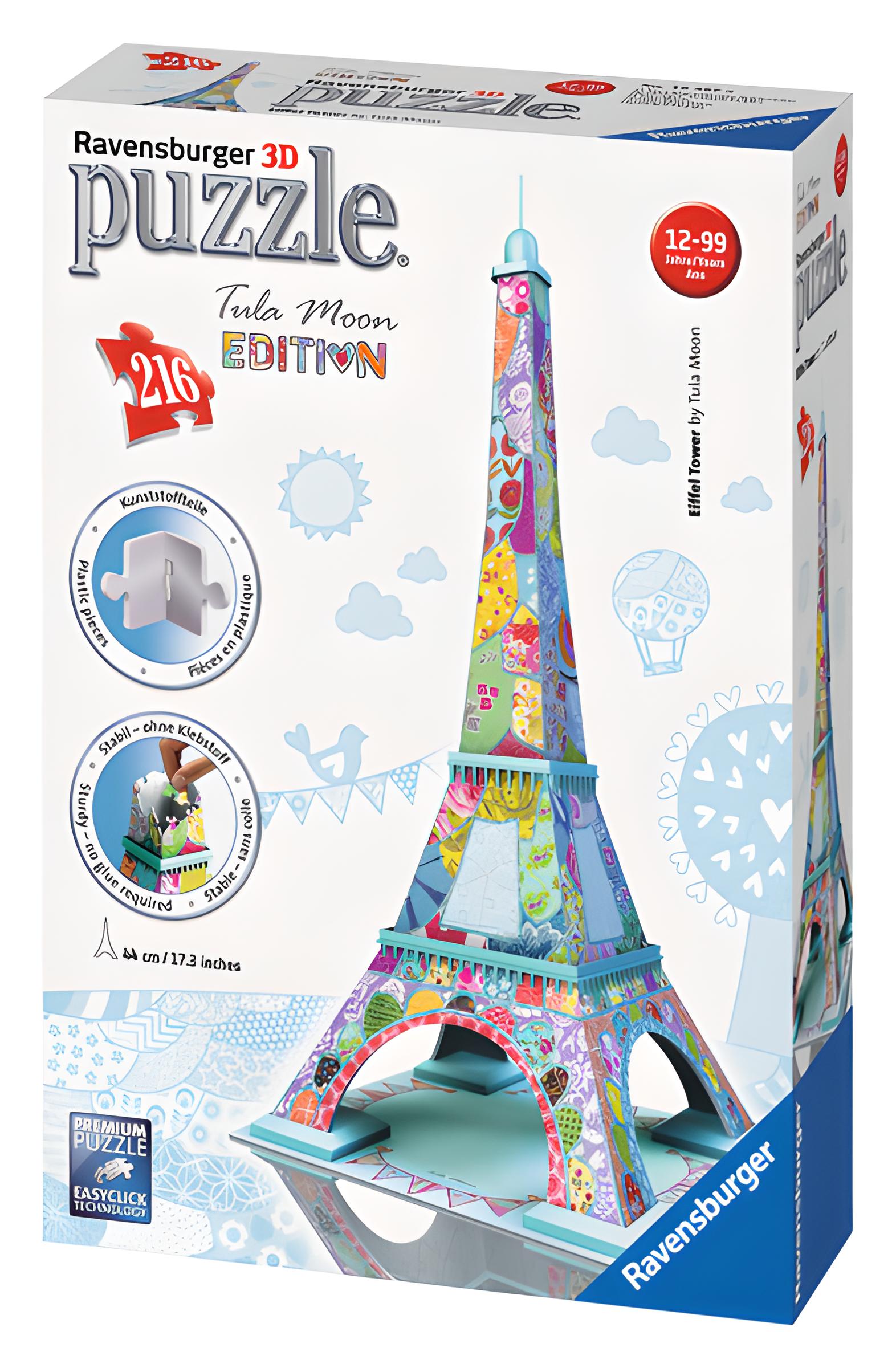 3D-Puzzle - Tula Moon Eiffelturm, 216 Teile