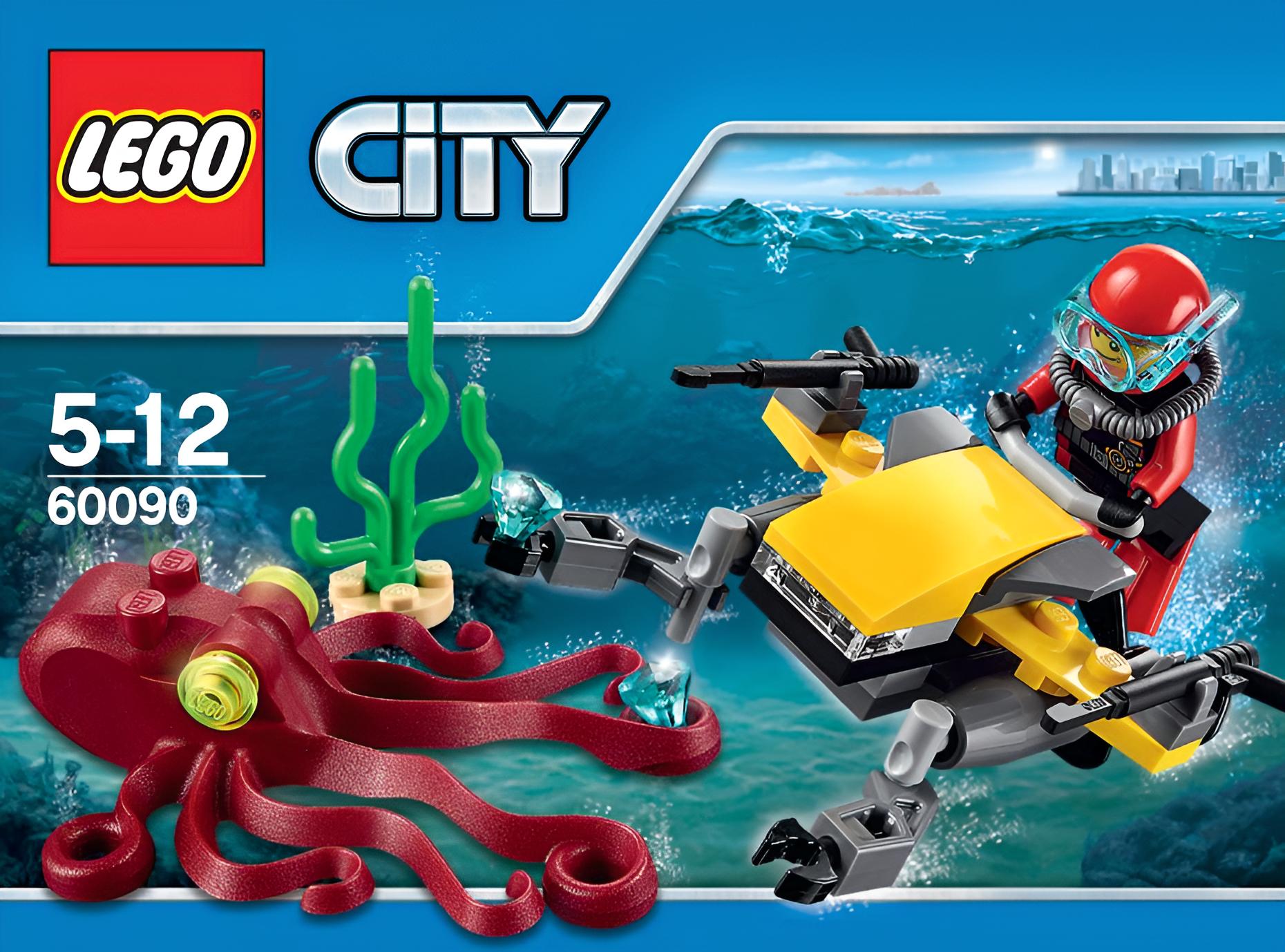 LEGO City 60090 - Tiefsee-Tauchscooter