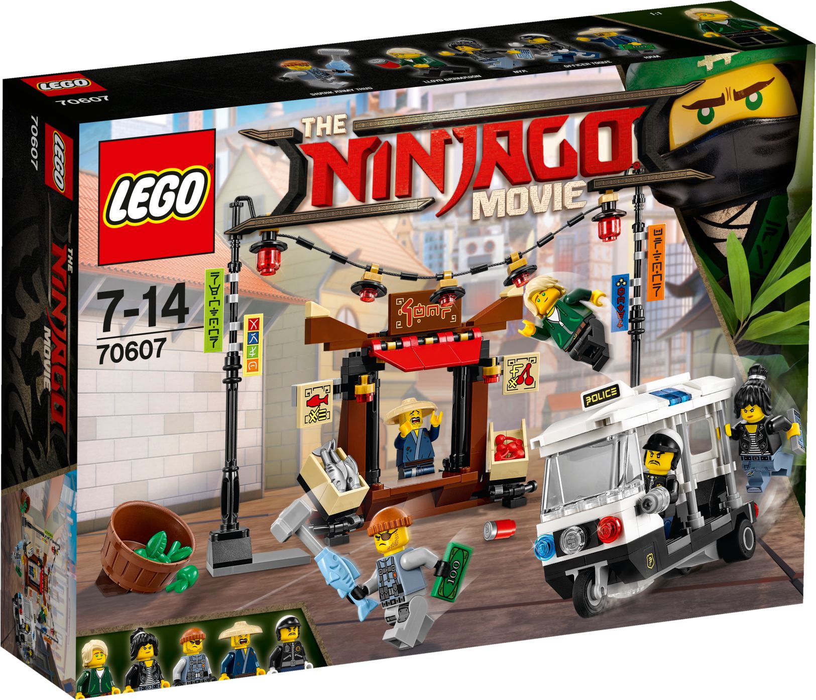 LEGO 70607 Verfolgungsjagd in Ninjago City Bausteine