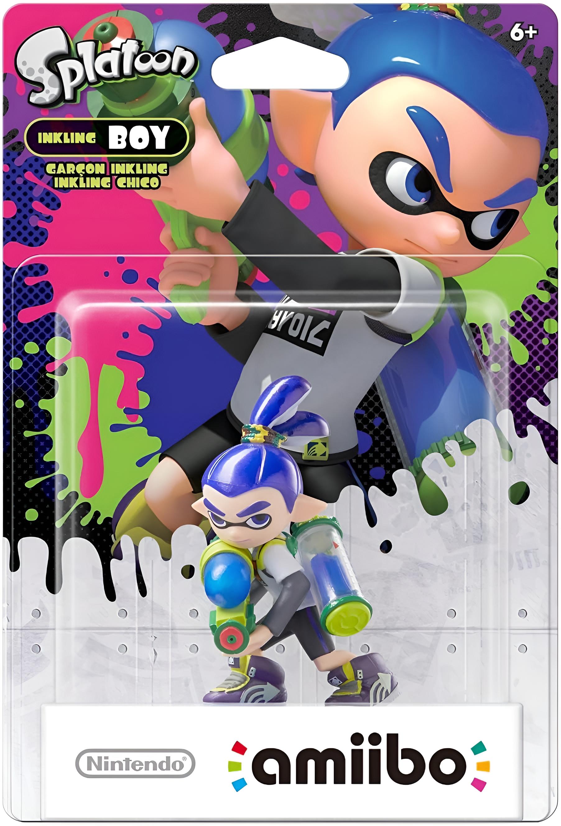 Amiibo Inkling Boy Splatoon Series
