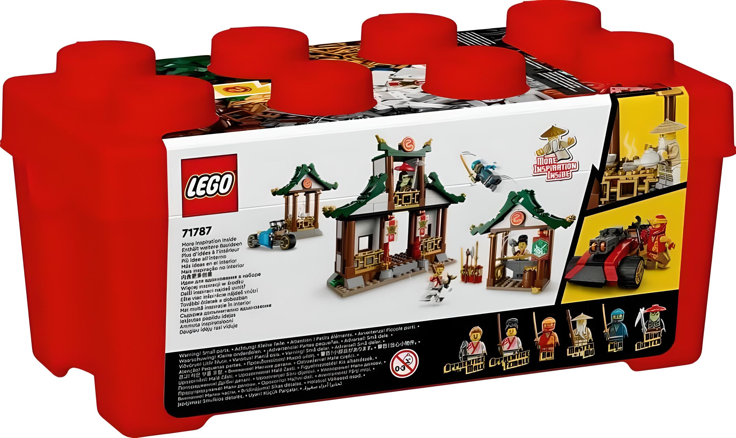 LEGO 71787 NINJAGO Kreative Ninja Steinebox