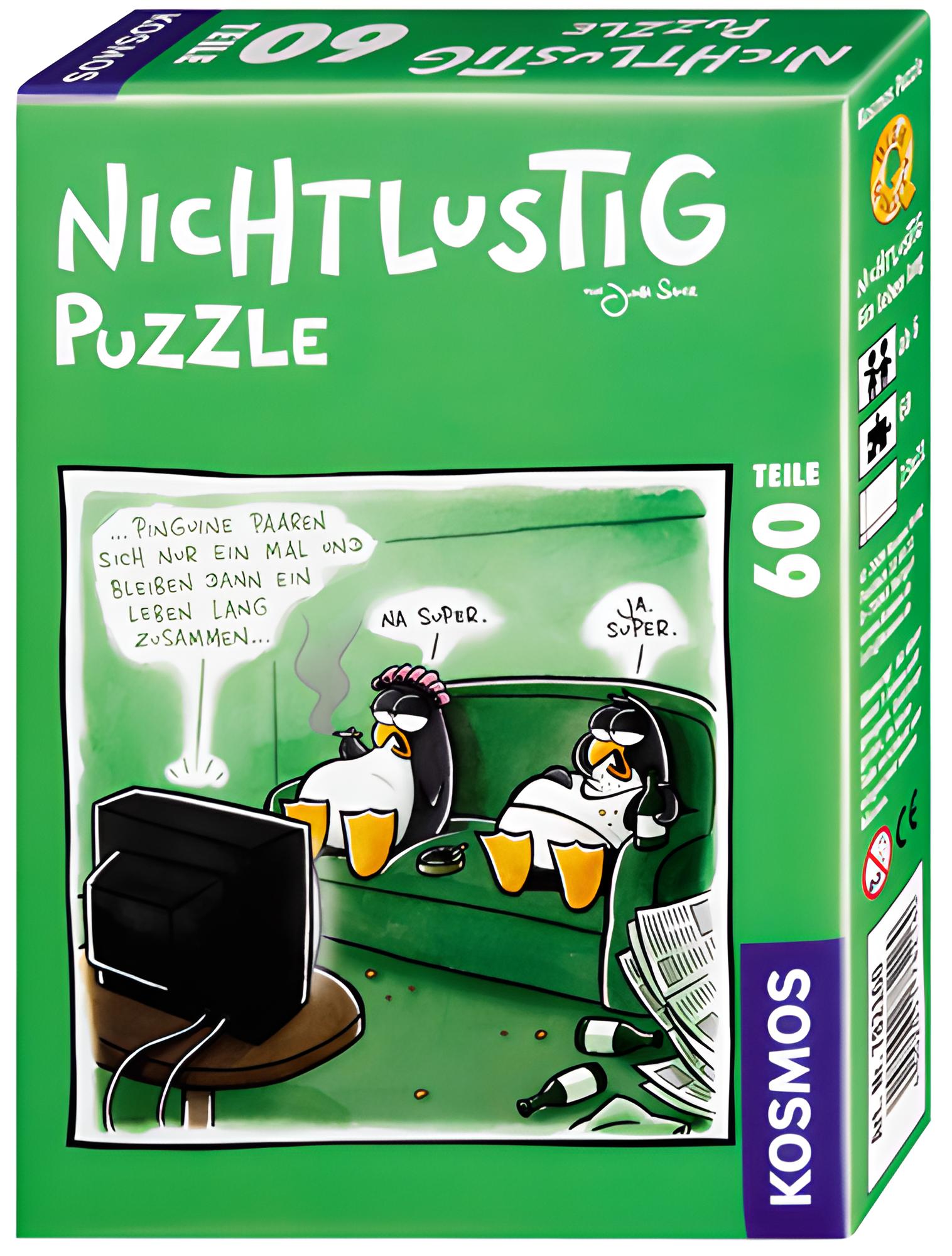 NichtLustig - Ein Leben lang - Puzzle, 60 Teile
