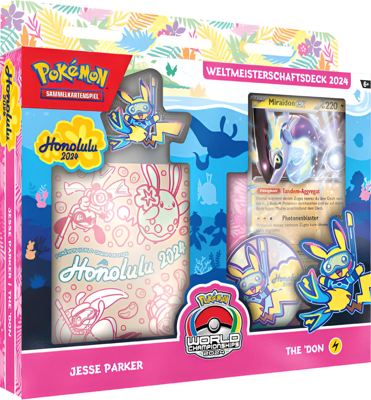 Pokemon Weltmeisterschaftsdeck 2024 - Jesse Parker (The 'Don)