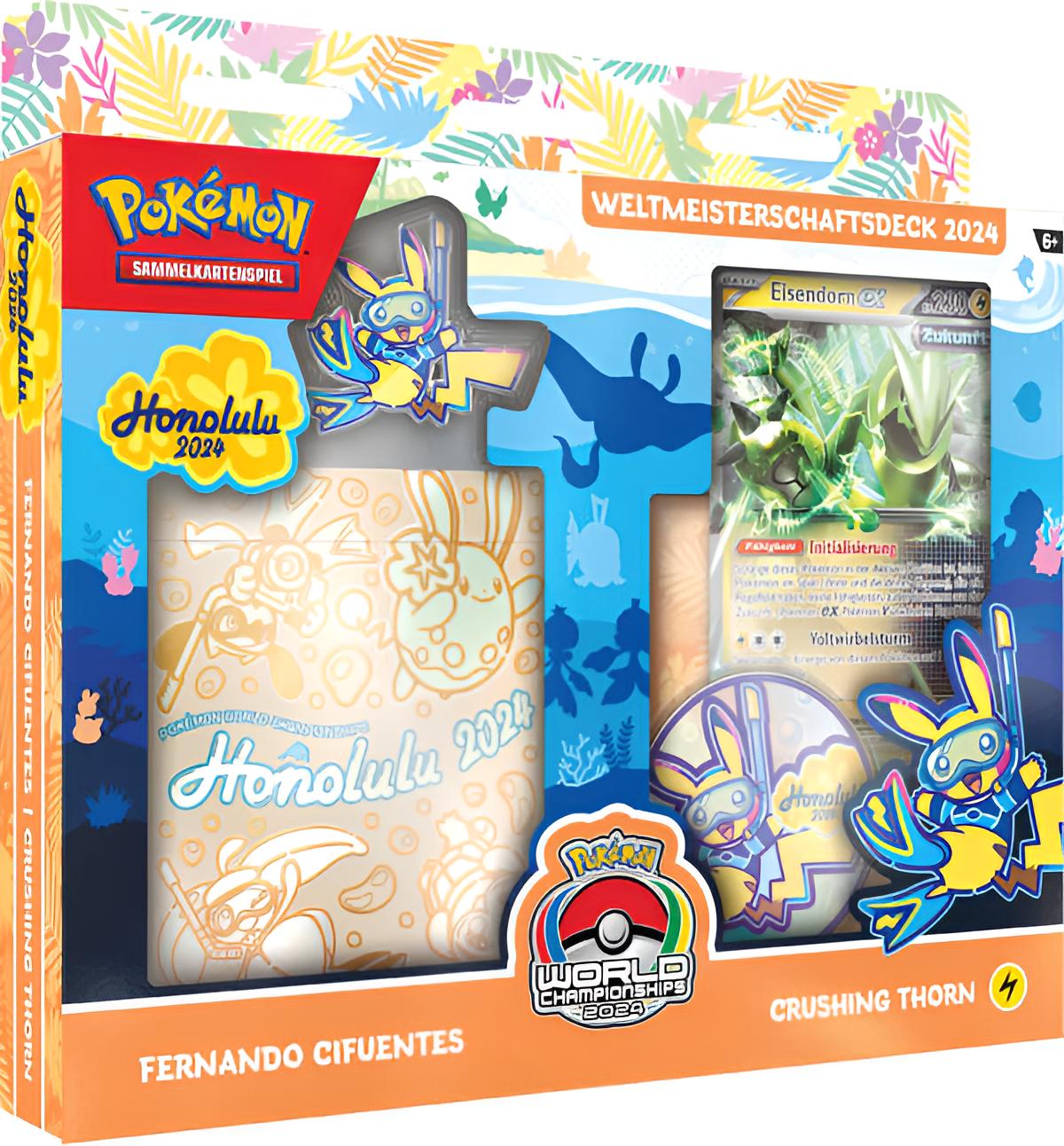 Pokemon Weltmeisterschaftsdeck 2024 - Fernando Cifuentes (Crushing Thorn)