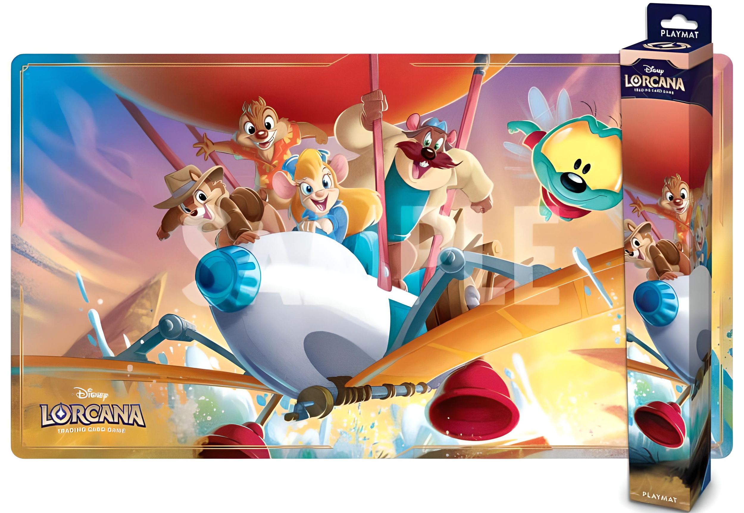 Disney Lorcana 8: Spielmatte Rescue Rangers Away!