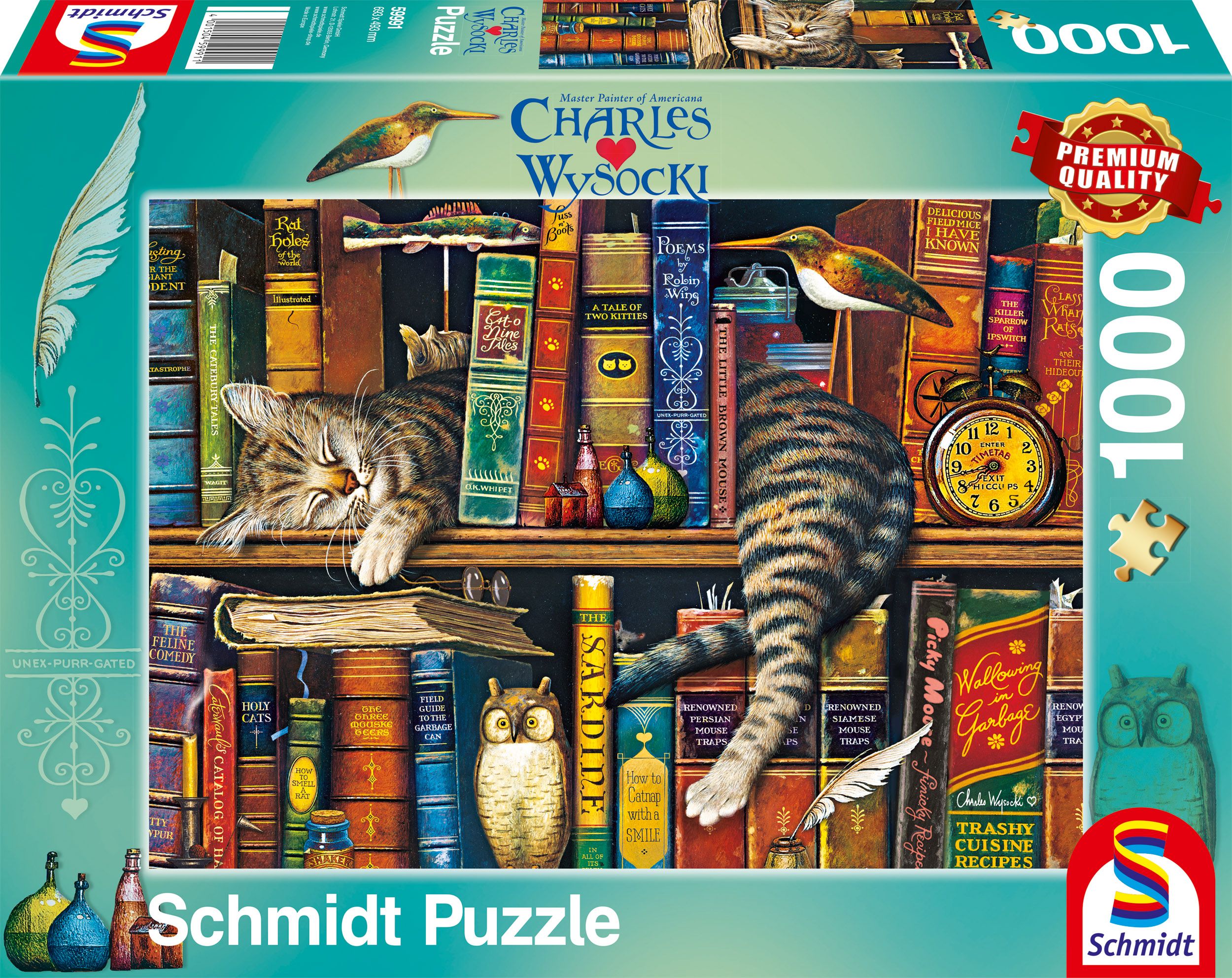 Puzzle - Frederick, der Literat, 1000 Teile