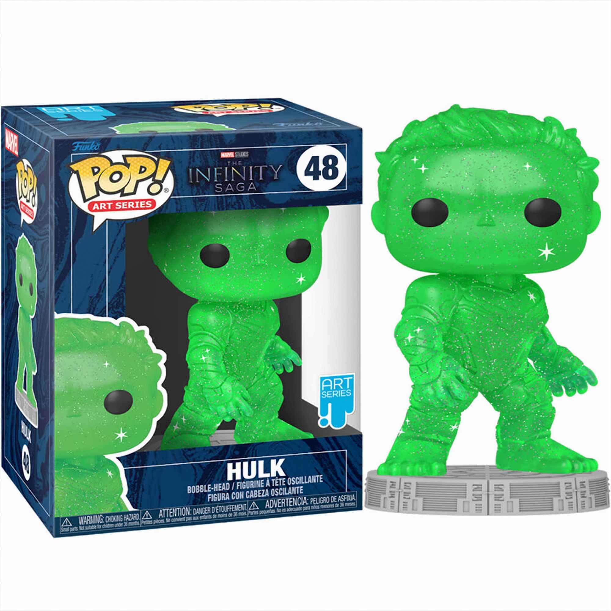 Funko POP - Art Series - The Infinity Saga - Hulk green 48