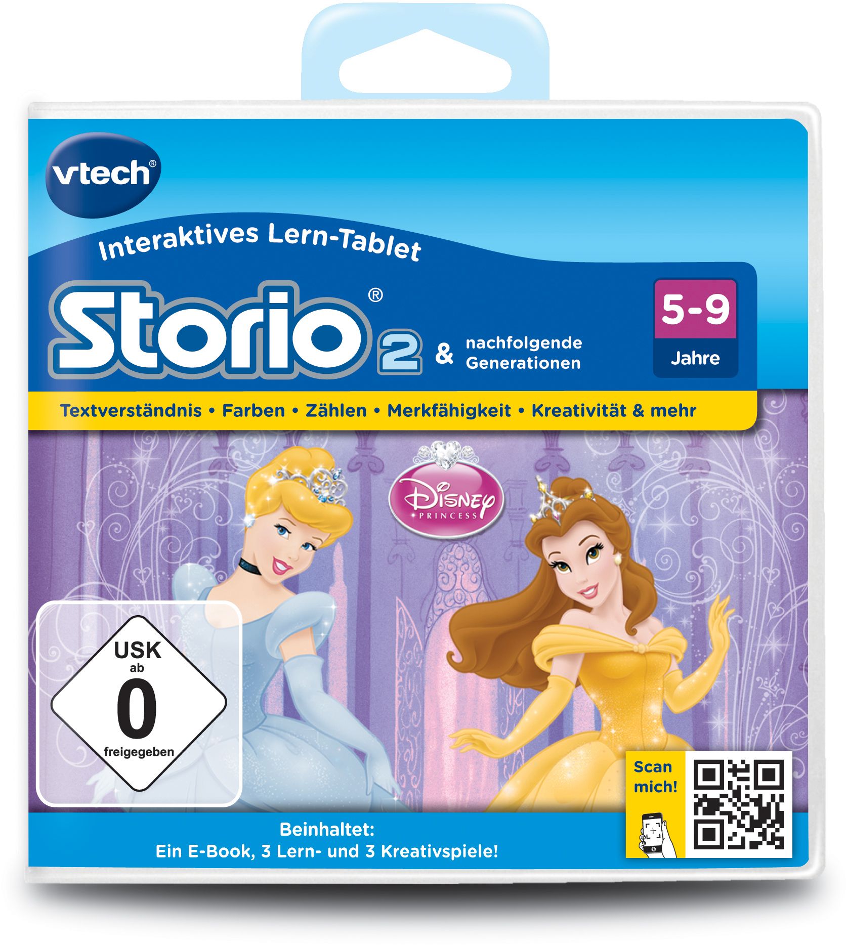 Lernspiel Disney Prinzessinnen (Storio 2, Storio 3S)