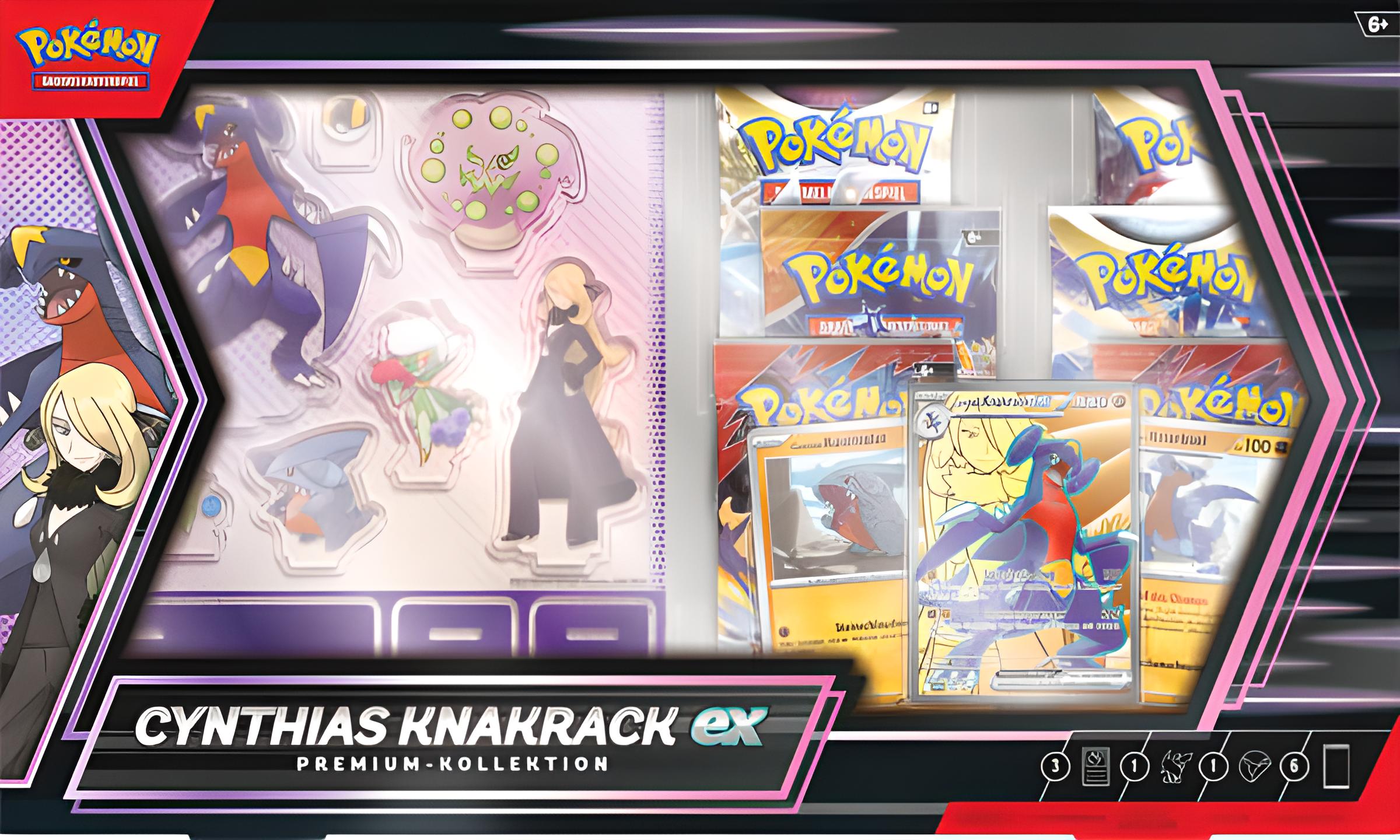 Pokémon Premium-Kollektion Cynthias Knakrack-ex