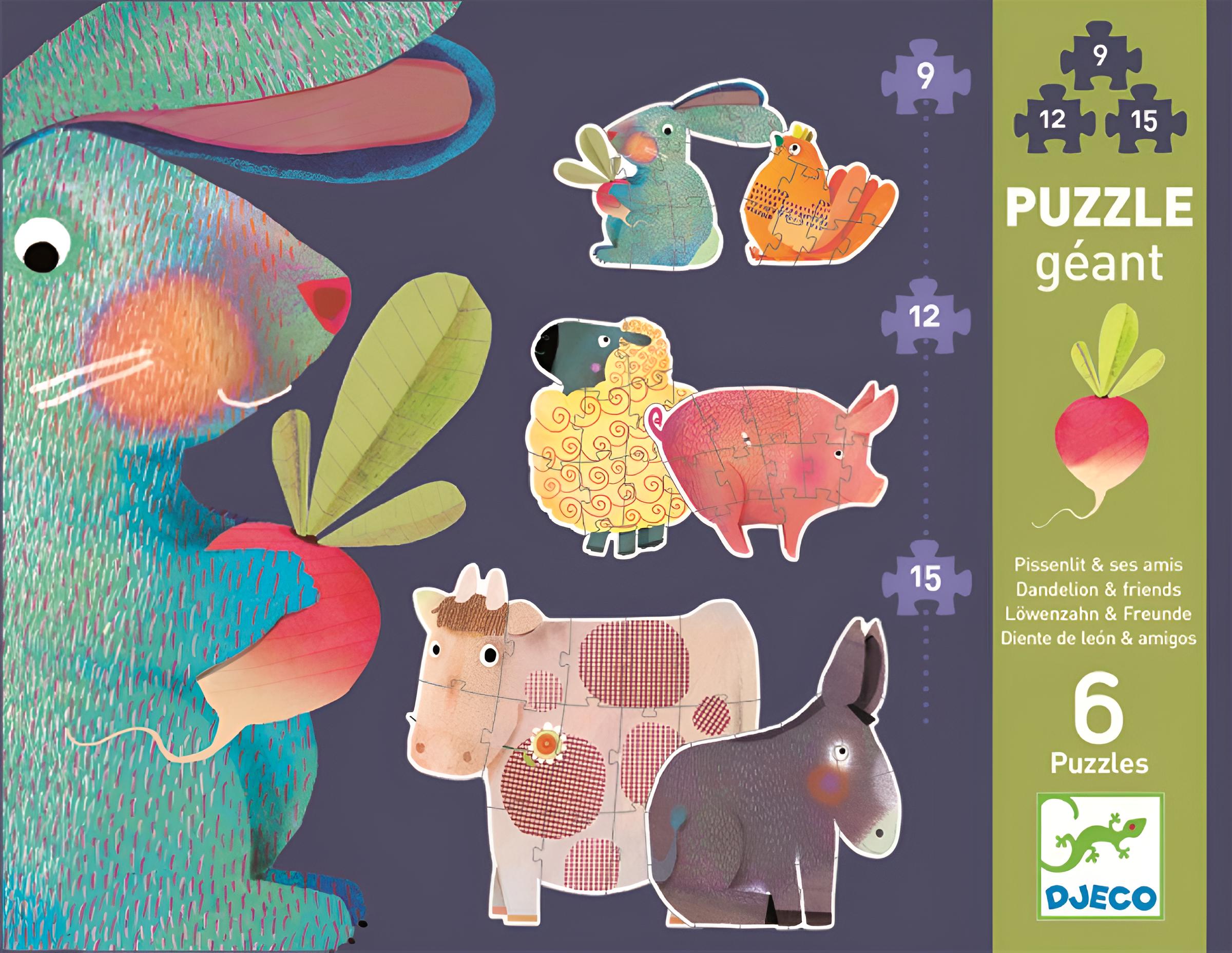 Kombi Puzzle: Dandelion & friends