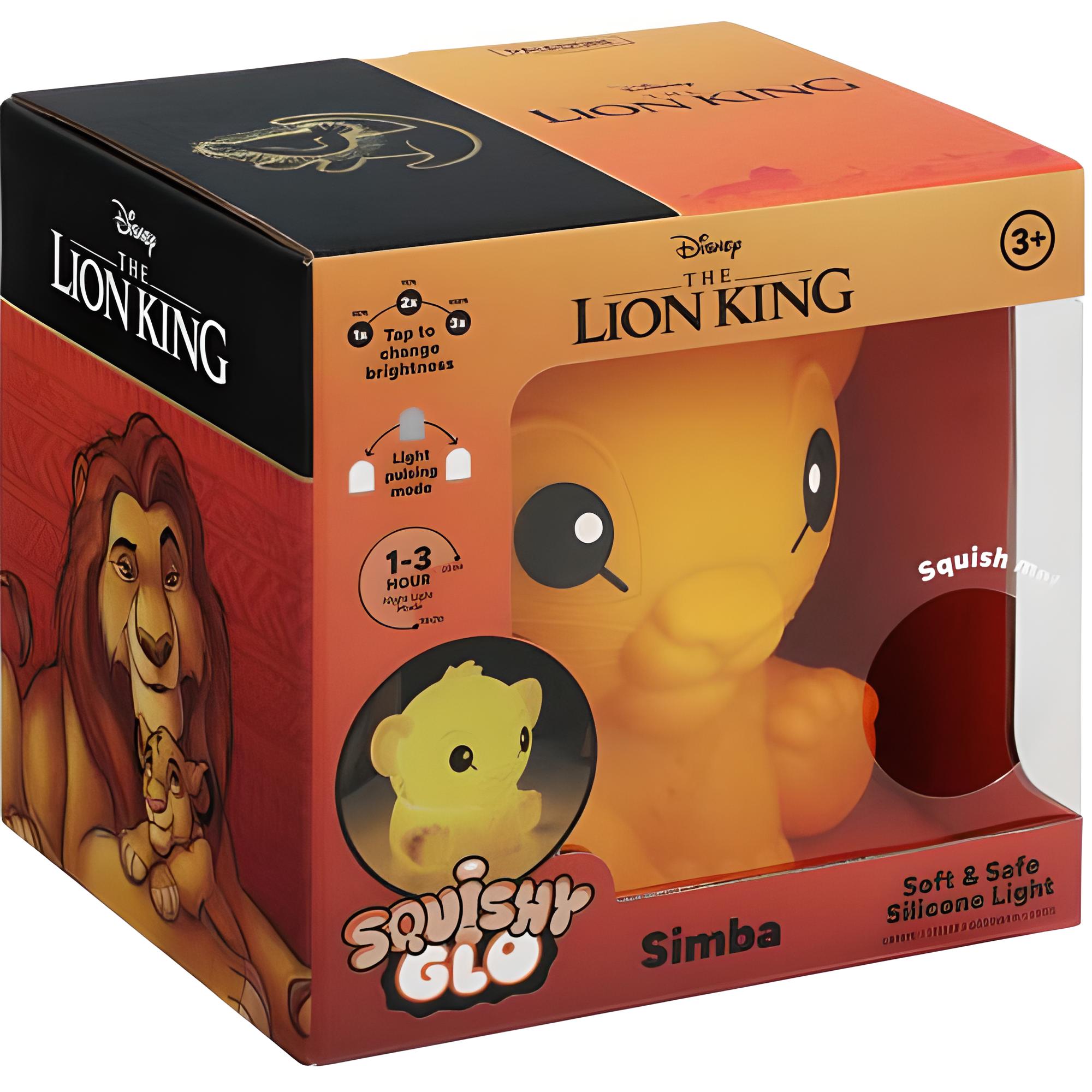 LEUCHTE Disney Simba Silikon-Leuchte mit Akku