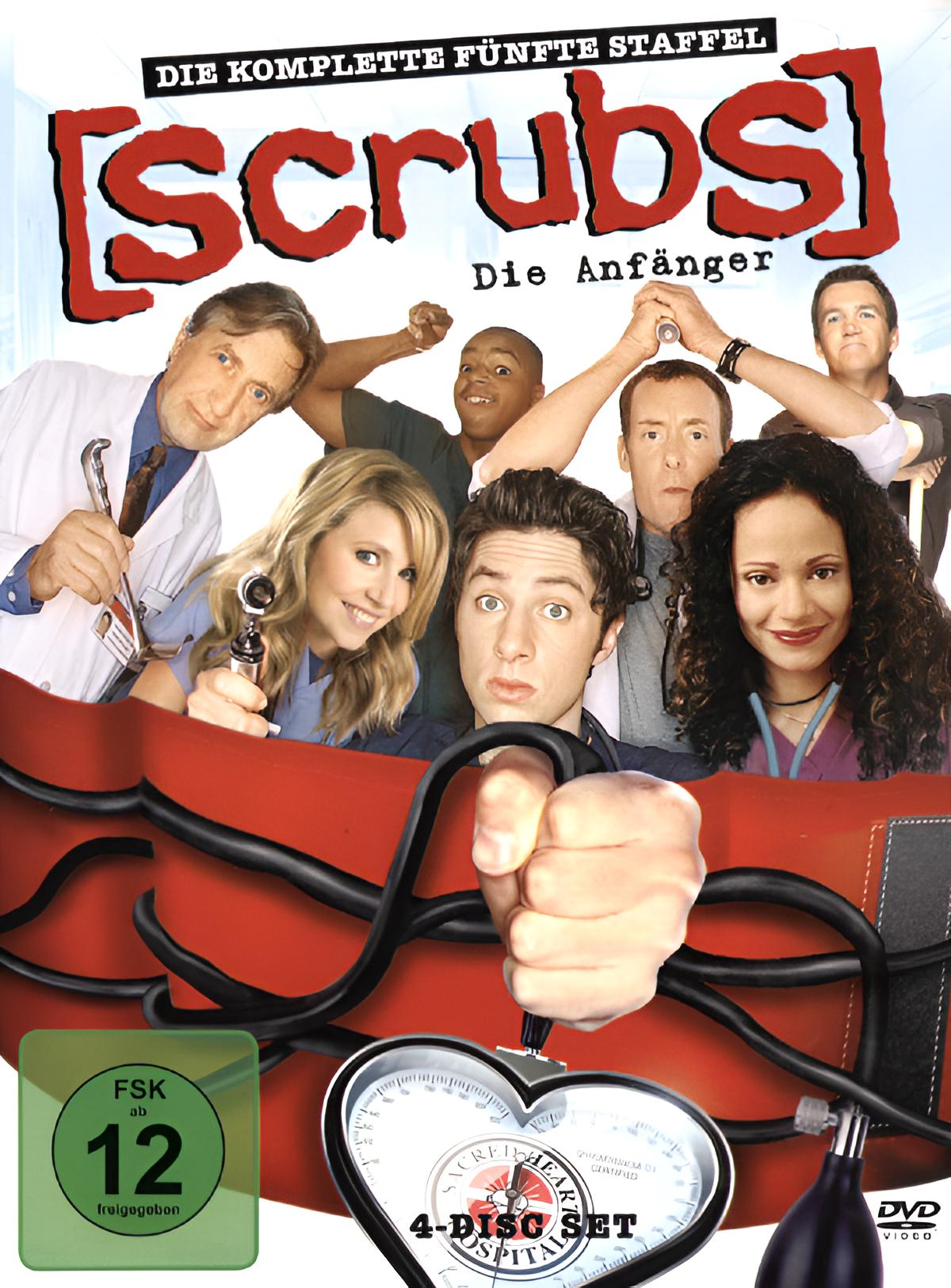 Scrubs: Die Anfänger - Die komplette fünfte Staffel (4 DVDs)
