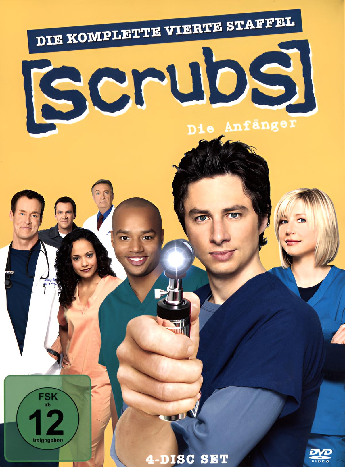 Scrubs - Die Anfänger - Staffel 4 [4 DVDs]