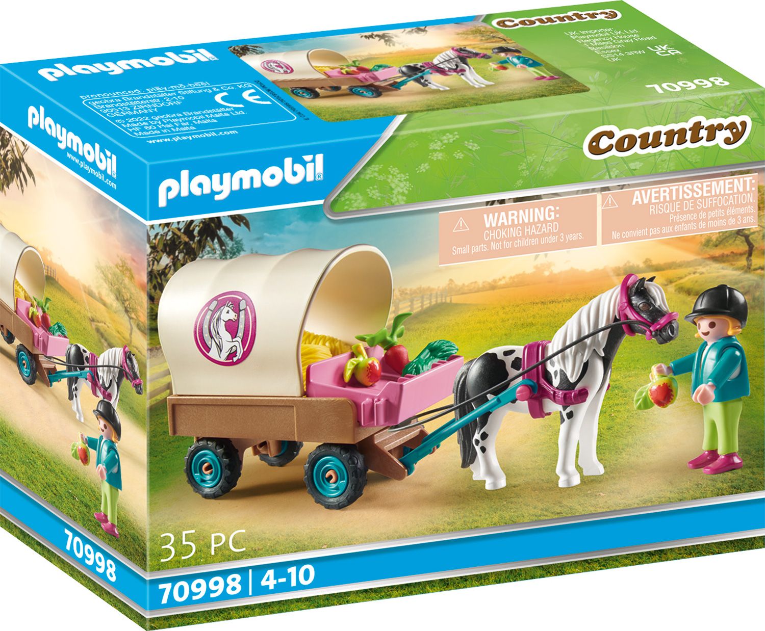 PLAYMOBIL 70998 - Country - Bauernhof - Ponykutsche