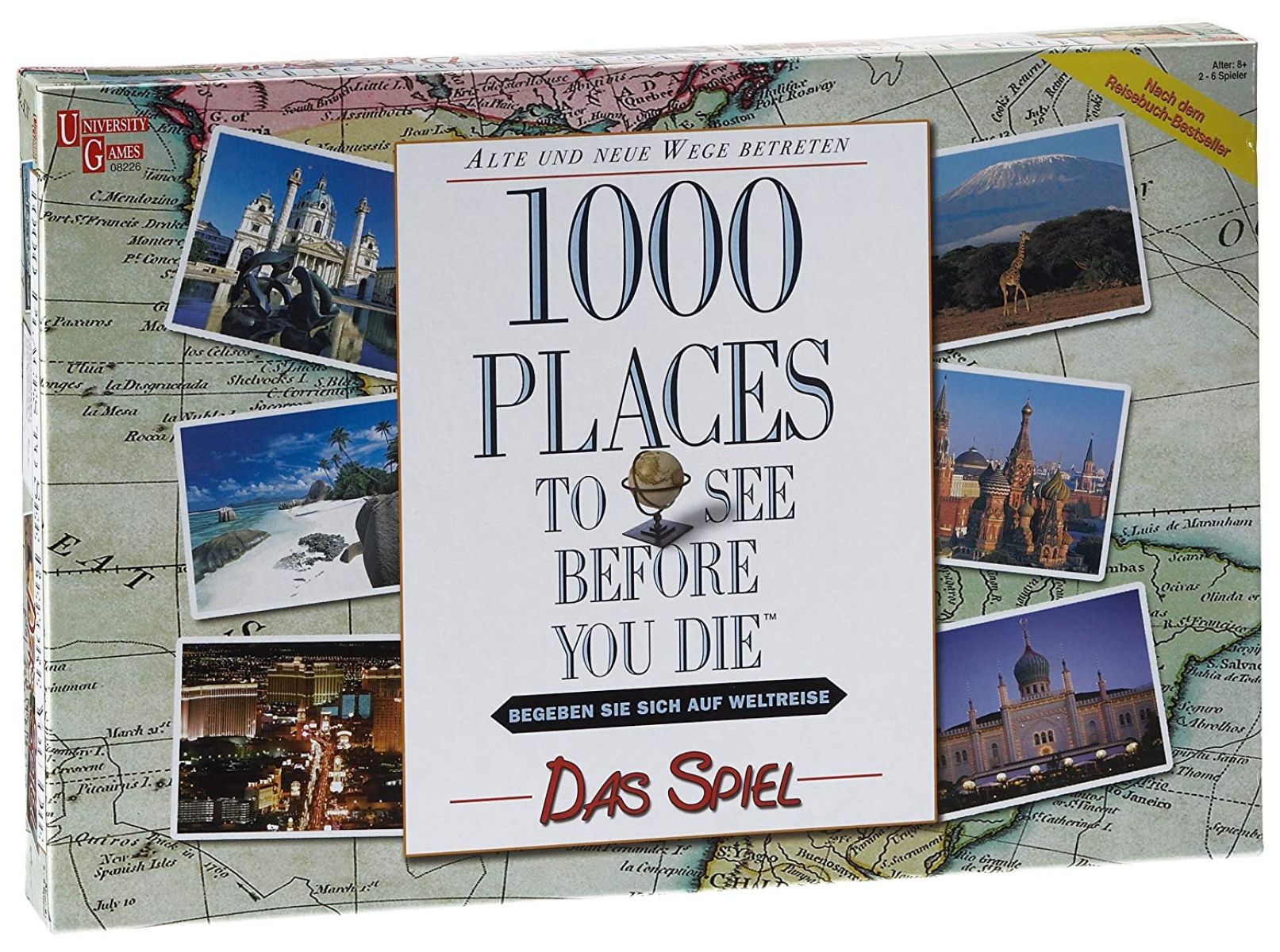 University Games 1.000 Places to see befor you die (Das Spiel)